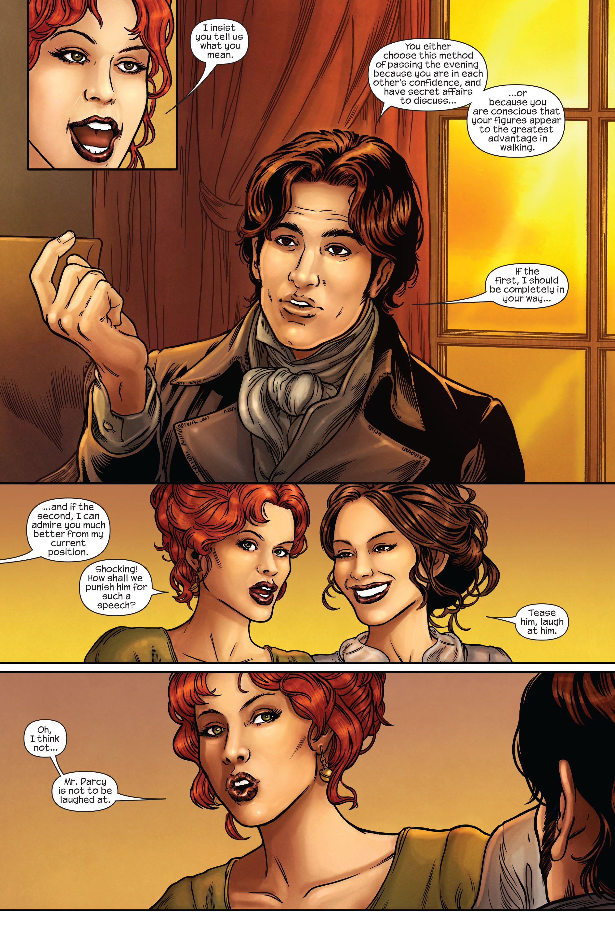 Read online Pride & Prejudice (2009) comic -  Issue #1 - 22