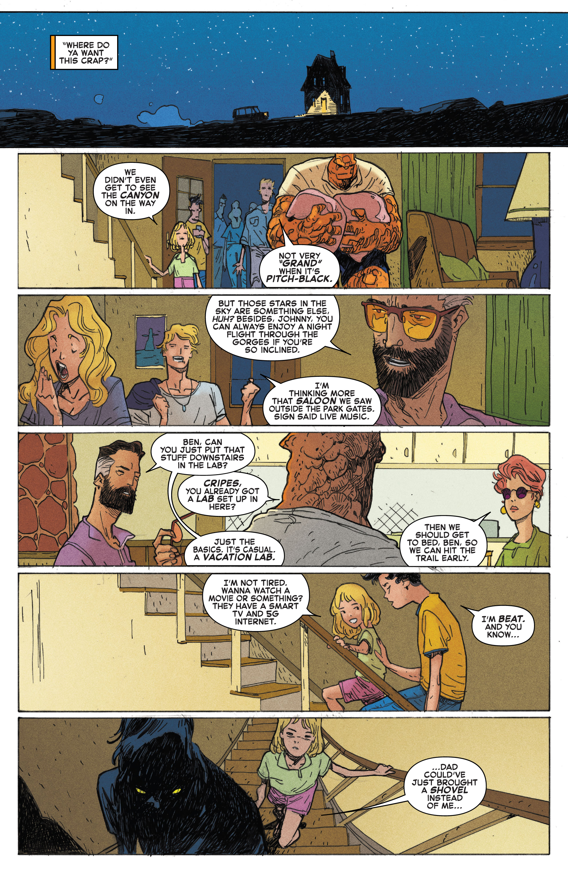 Read online Fantastic Four: Road Trip comic -  Issue # Full - 9