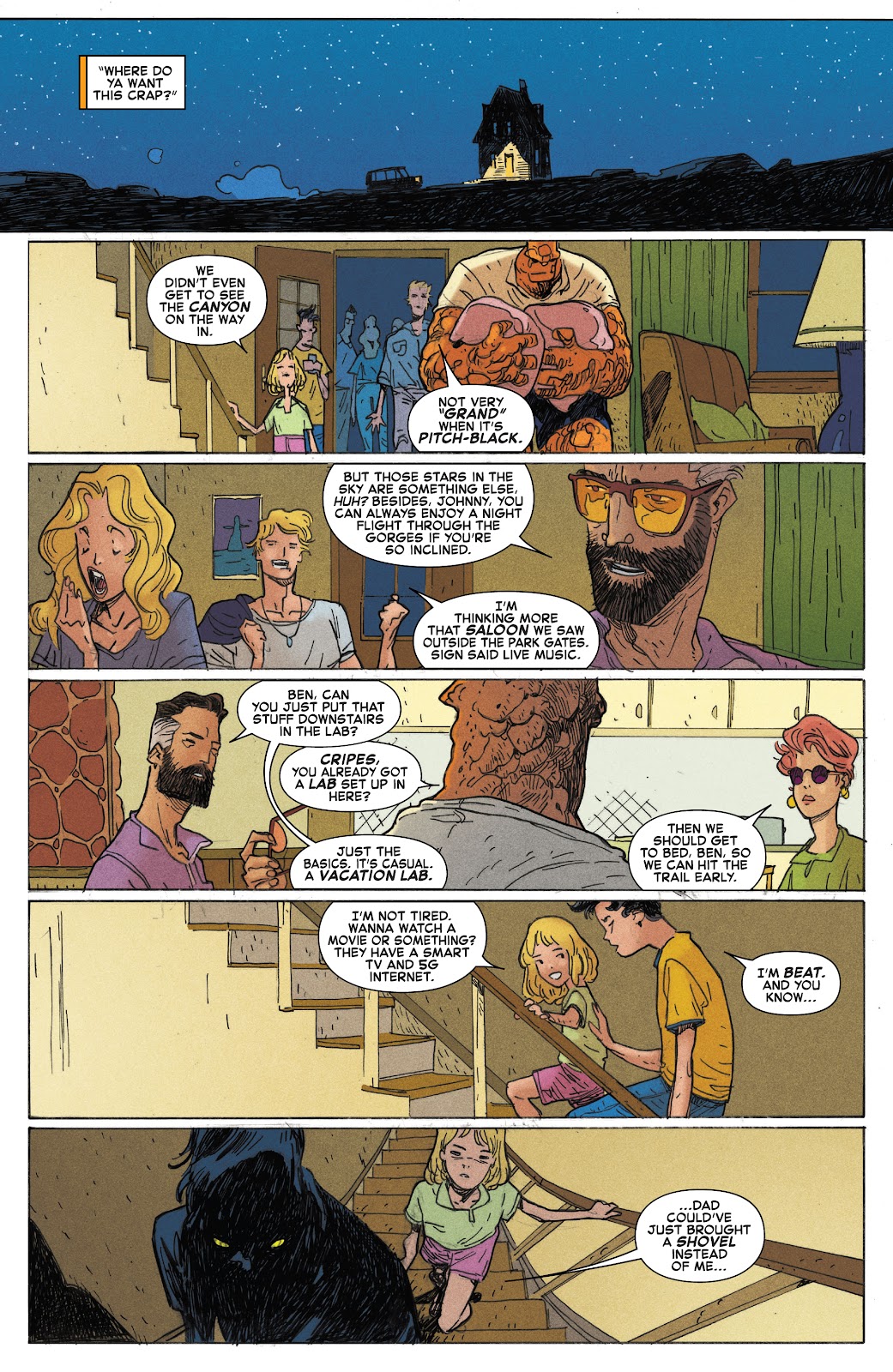 Fantastic Four: Road Trip issue Full - Page 9