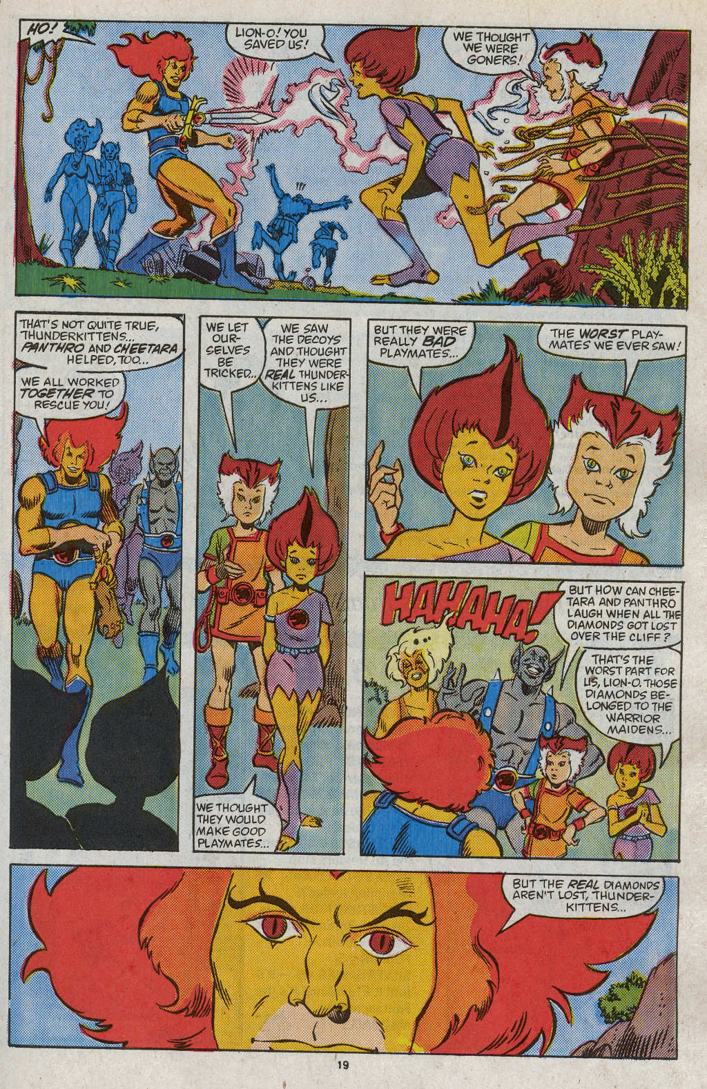 Read online ThunderCats (1985) comic -  Issue #22 - 28