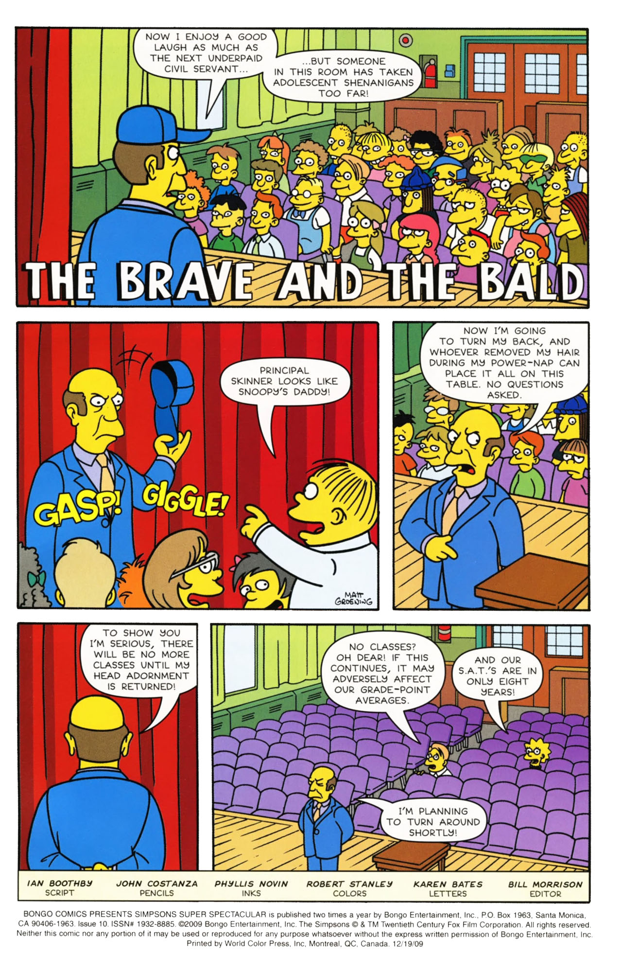 Read online Bongo Comics Presents Simpsons Super Spectacular comic -  Issue #10 - 3