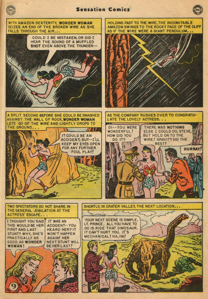 Read online Sensation (Mystery) Comics comic -  Issue #100 - 11