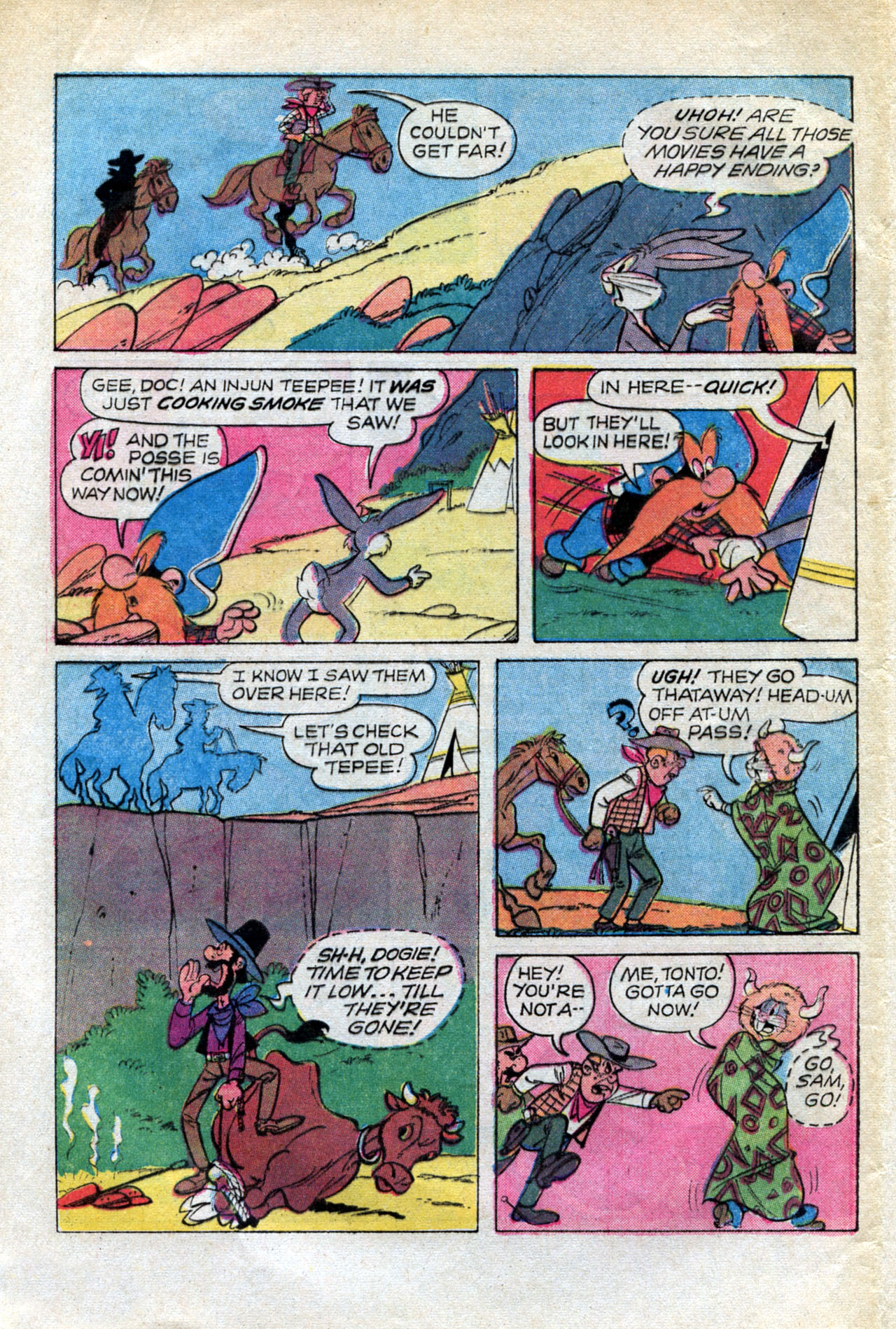 Read online Yosemite Sam and Bugs Bunny comic -  Issue #15 - 32