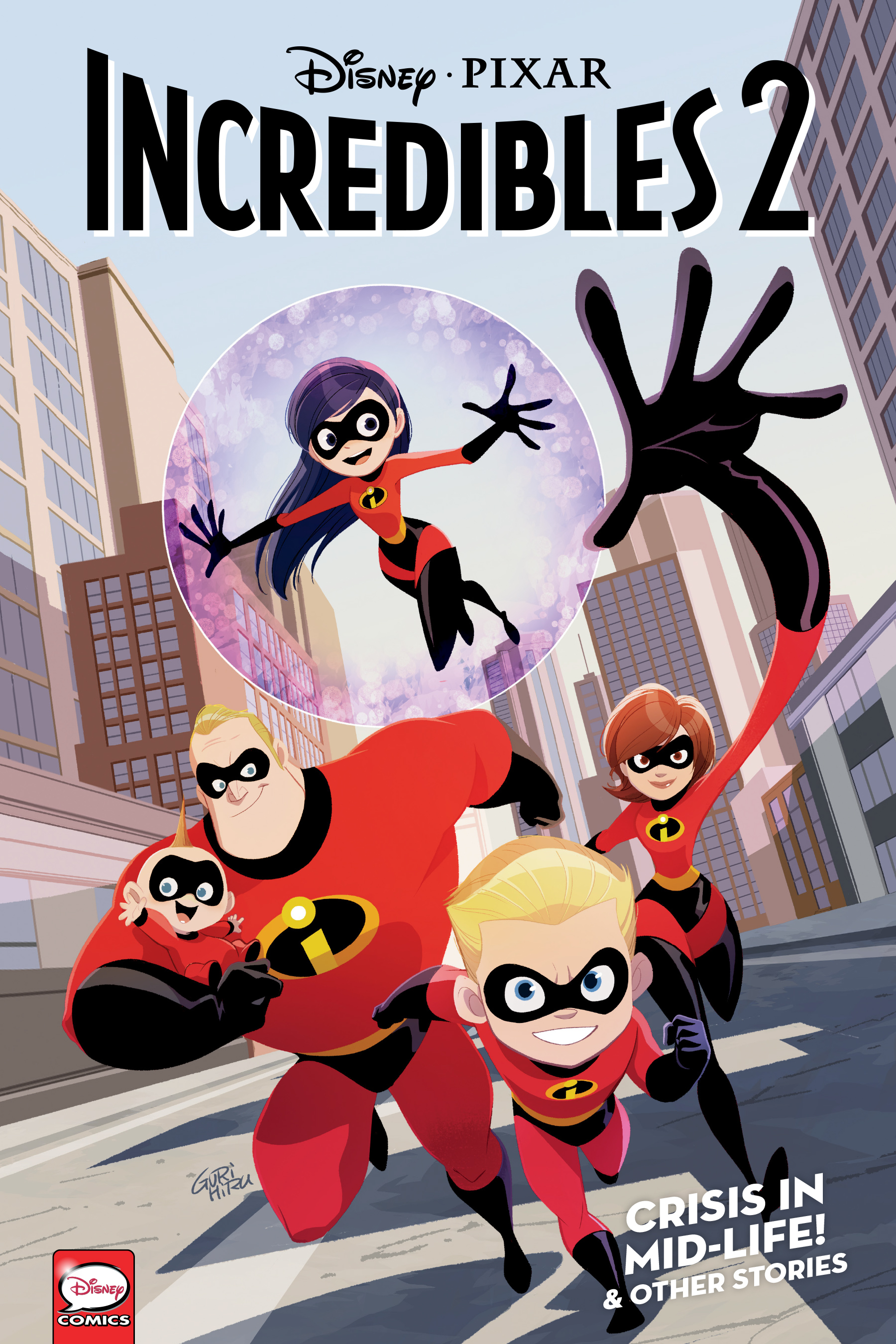 Read online Disney / Pixar The Incredibles 2: Crisis In Mid-Life! & Other Stories comic -  Issue # _TPB - 1