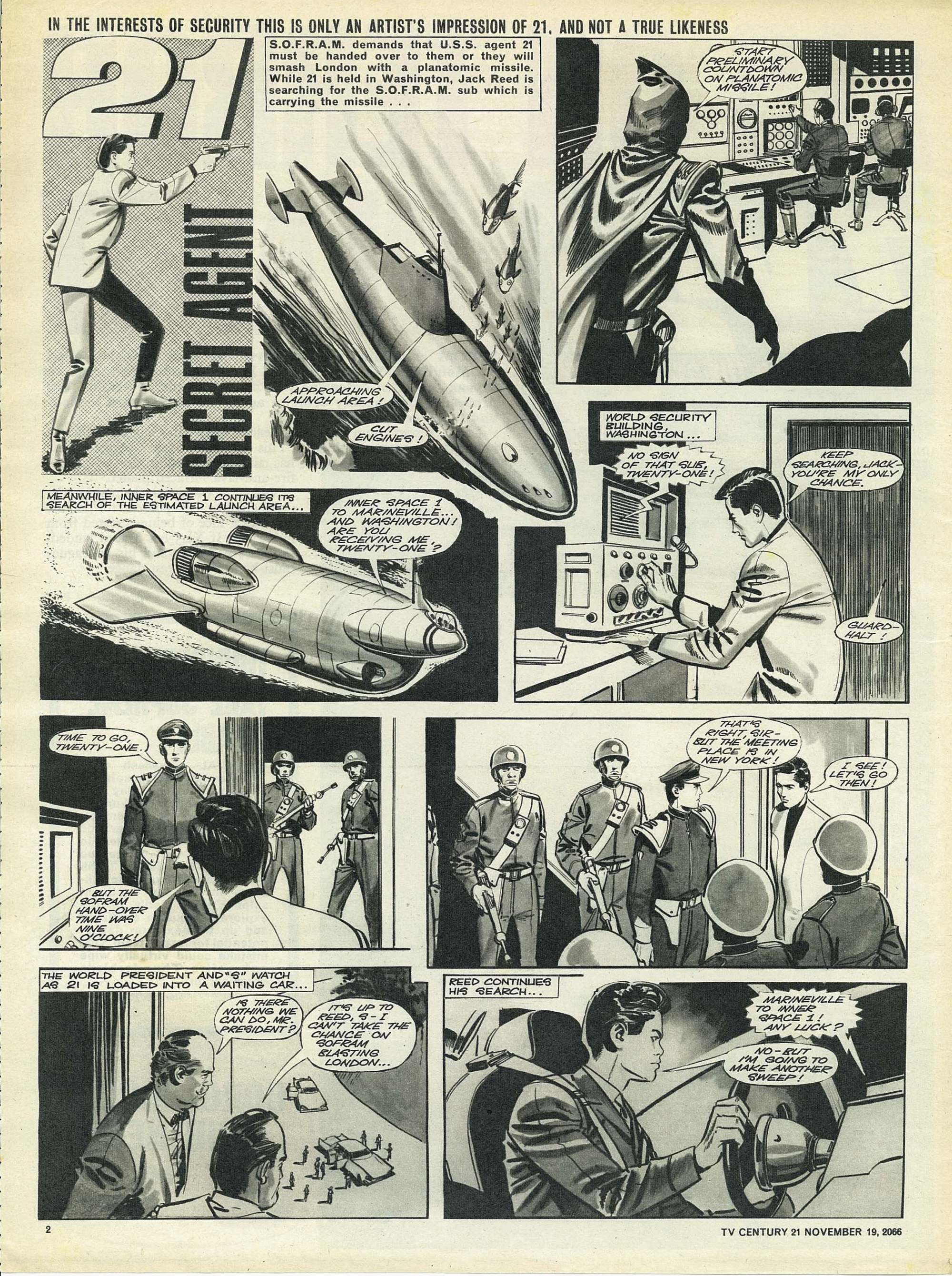 Read online TV Century 21 (TV 21) comic -  Issue #96 - 2