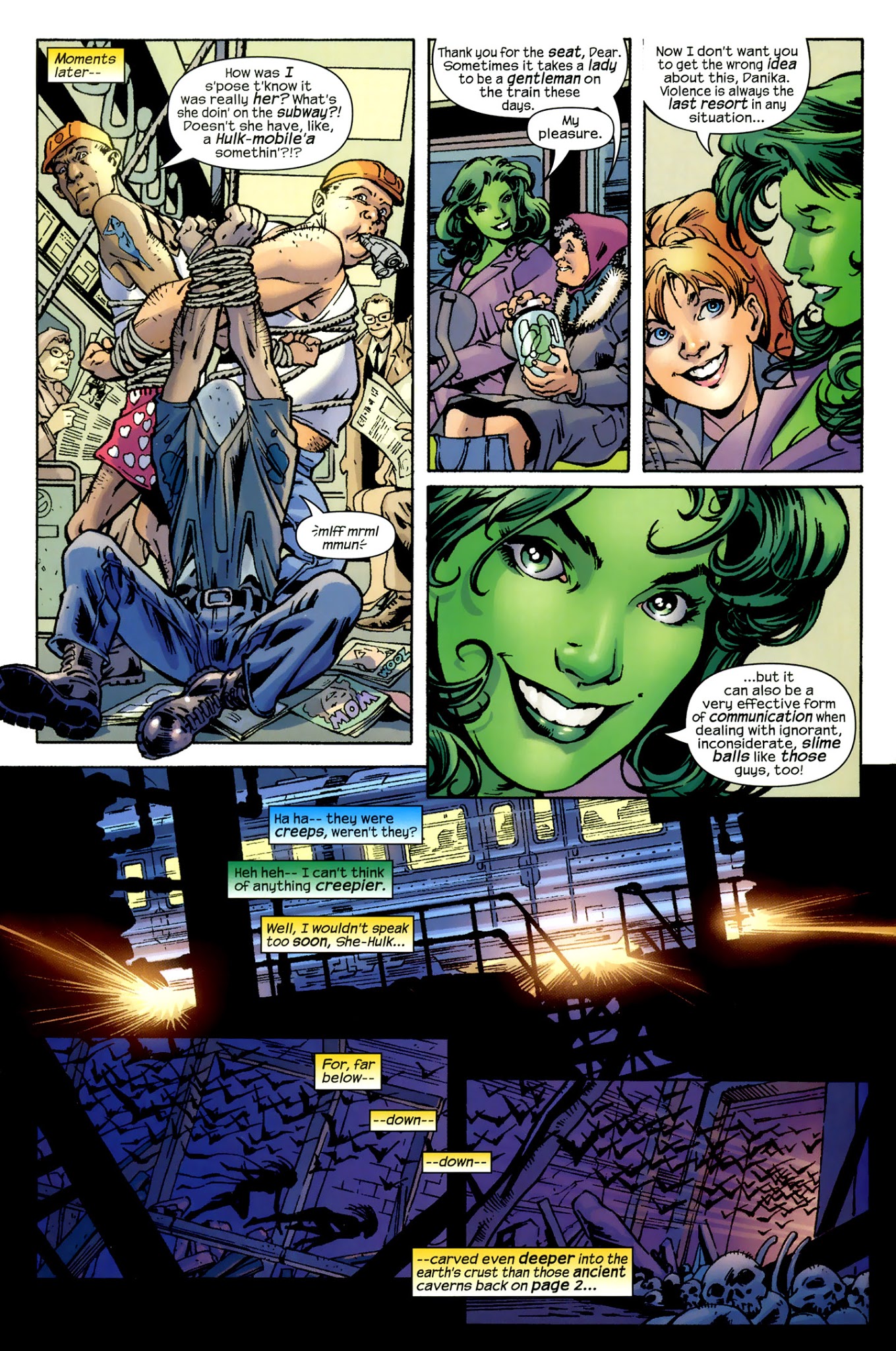 Read online Thing & She-Hulk: The Long Night comic -  Issue # Full - 15