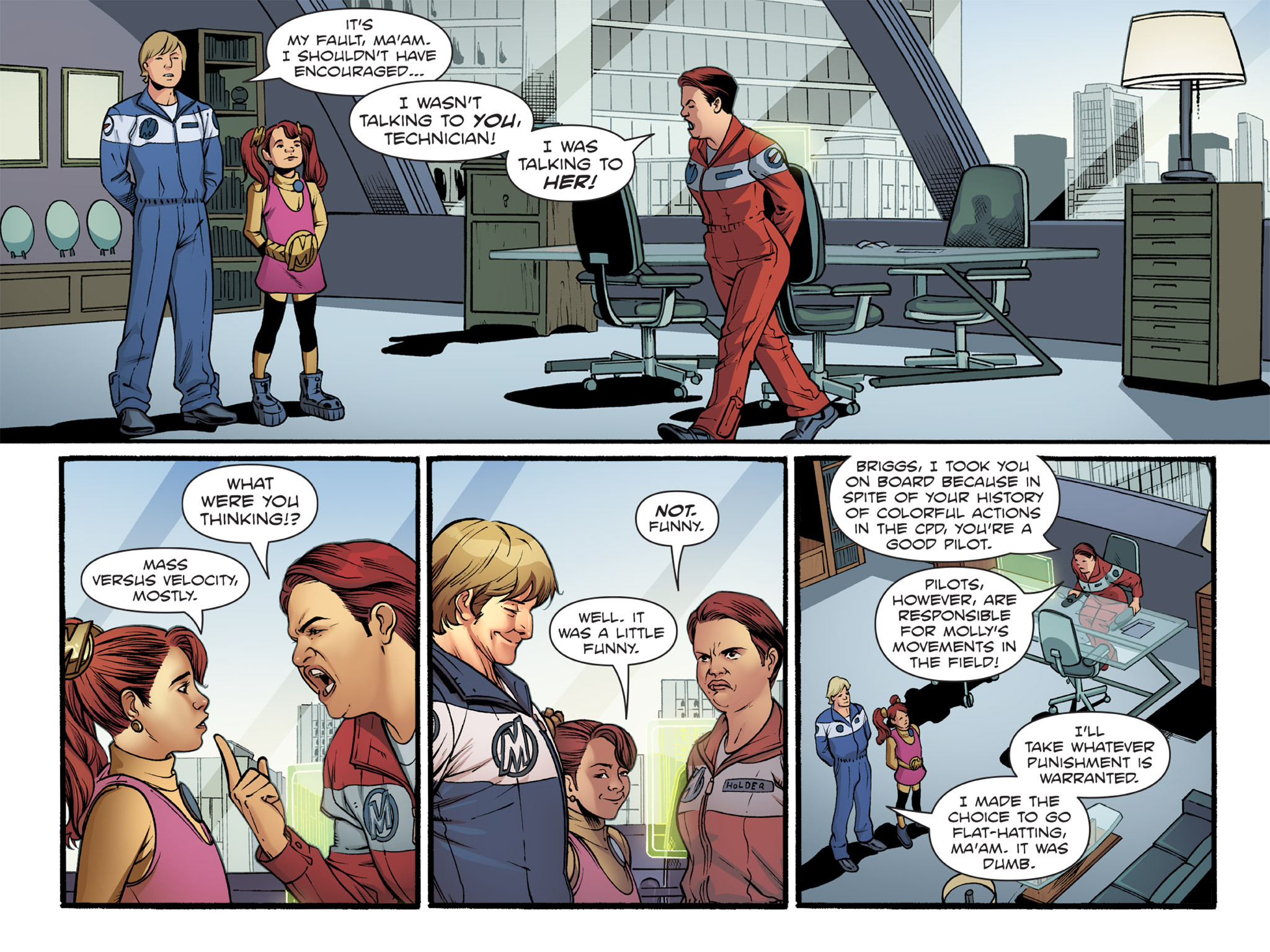 Read online Molly Danger: Digital comic -  Issue #3 - 97