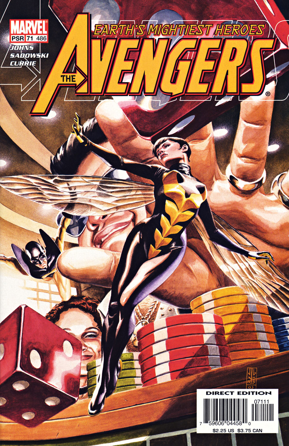 Read online The Avengers (1963) comic -  Issue #486 - 1
