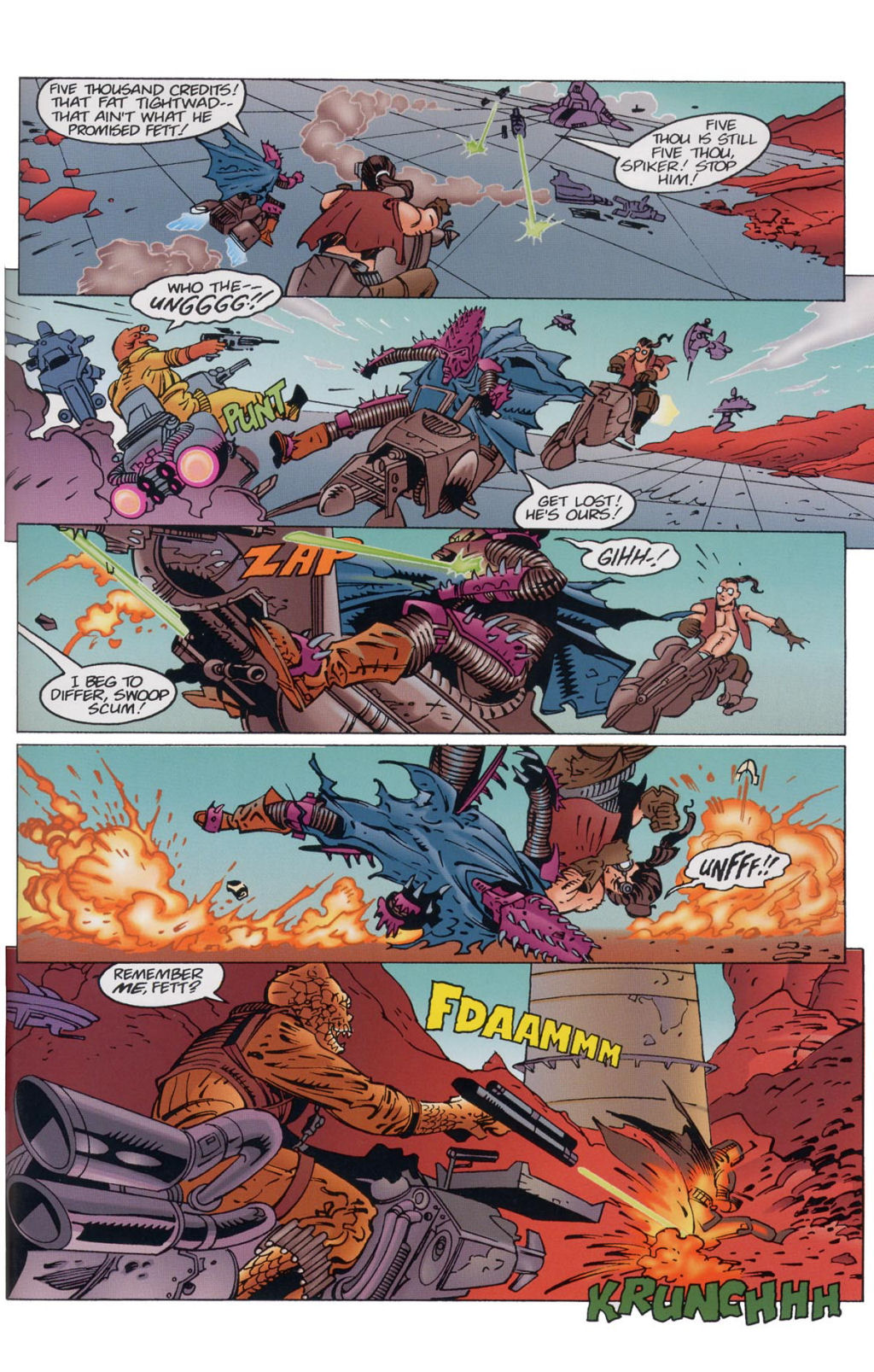 Read online Star Wars: Shadows of the Empire comic -  Issue #6 - 21