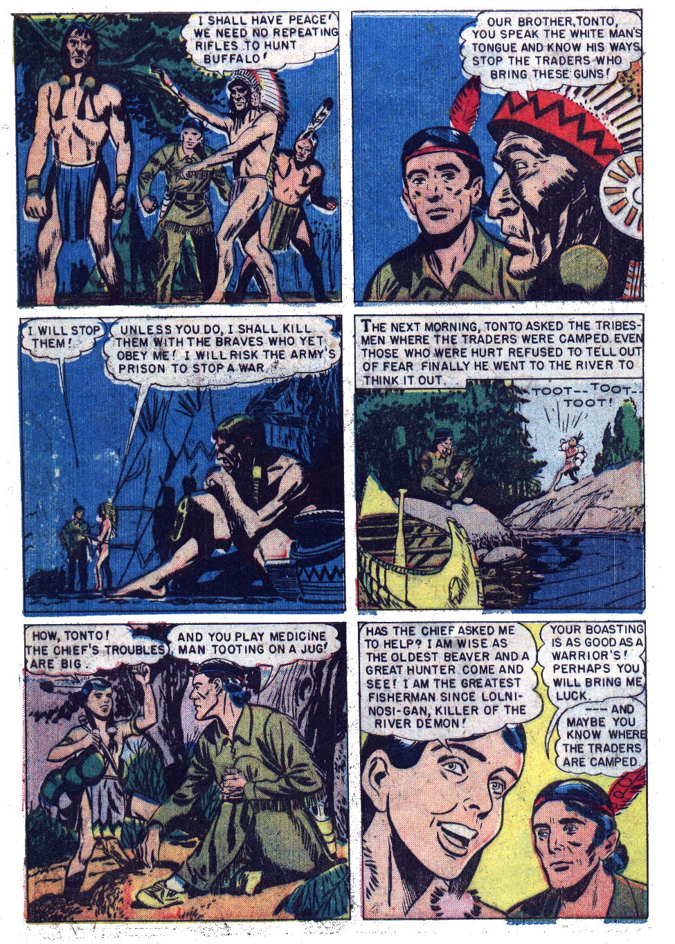 Read online Four Color Comics comic -  Issue #312 - 6