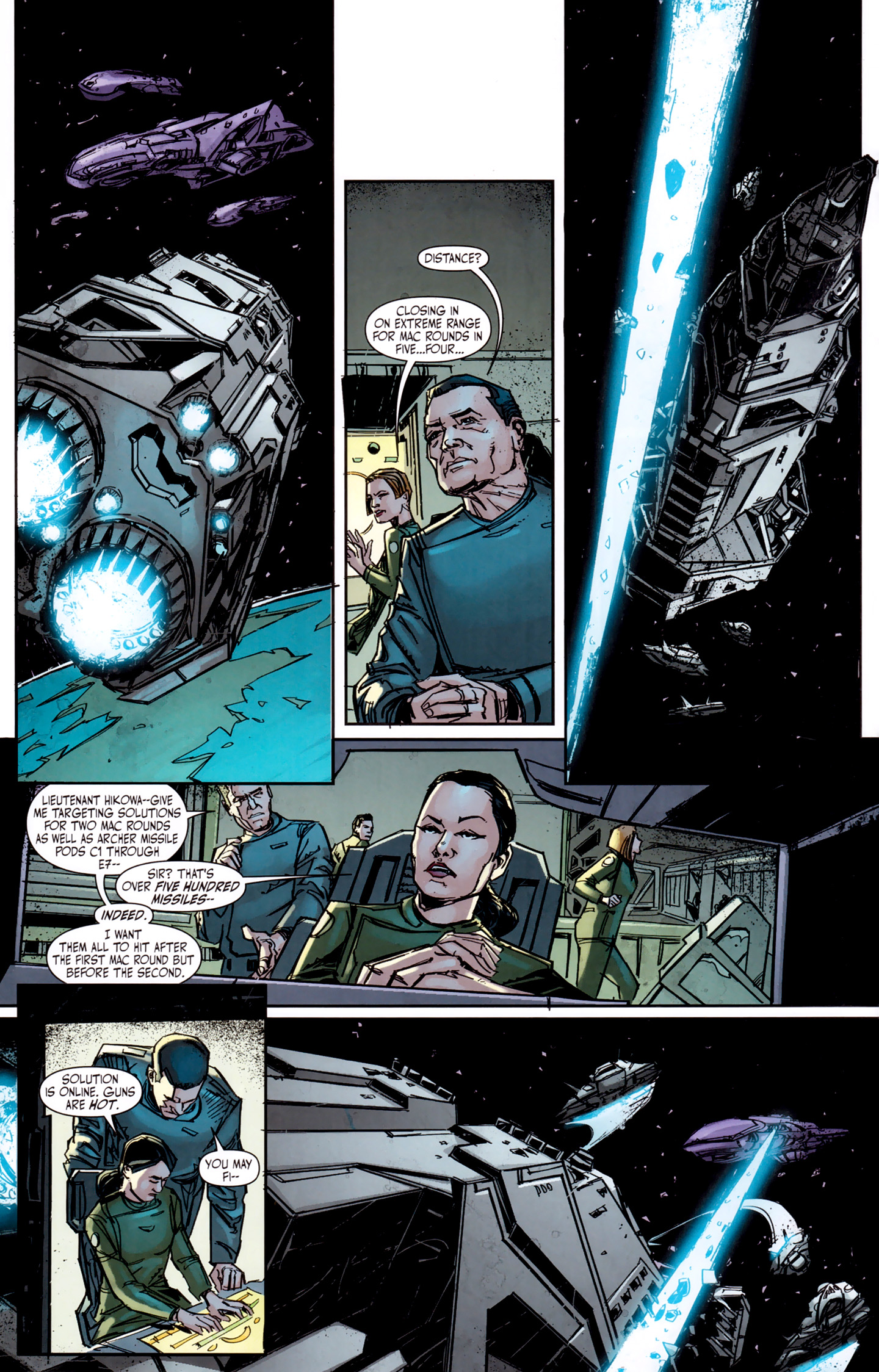 Read online Halo: Fall Of Reach - Invasion comic -  Issue #3 - 19