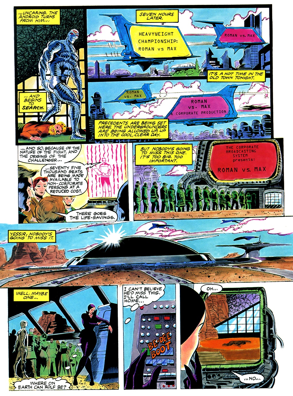 Read online Marvel Graphic Novel comic -  Issue #8 - Super Boxers - 53