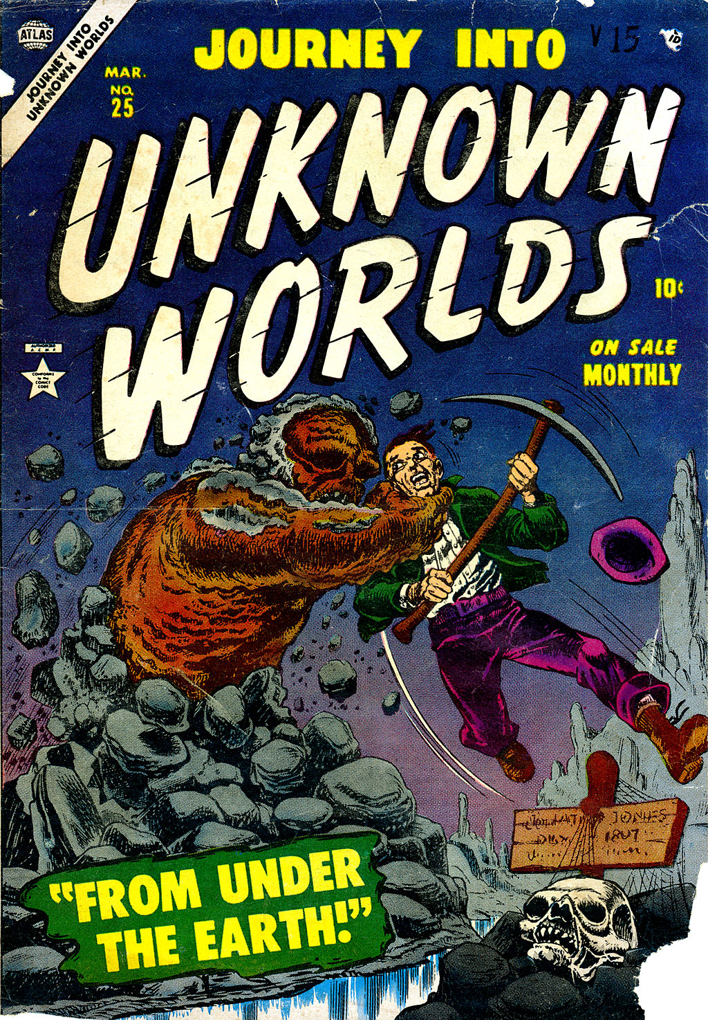 Read online Journey Into Unknown Worlds comic -  Issue #25 - 1