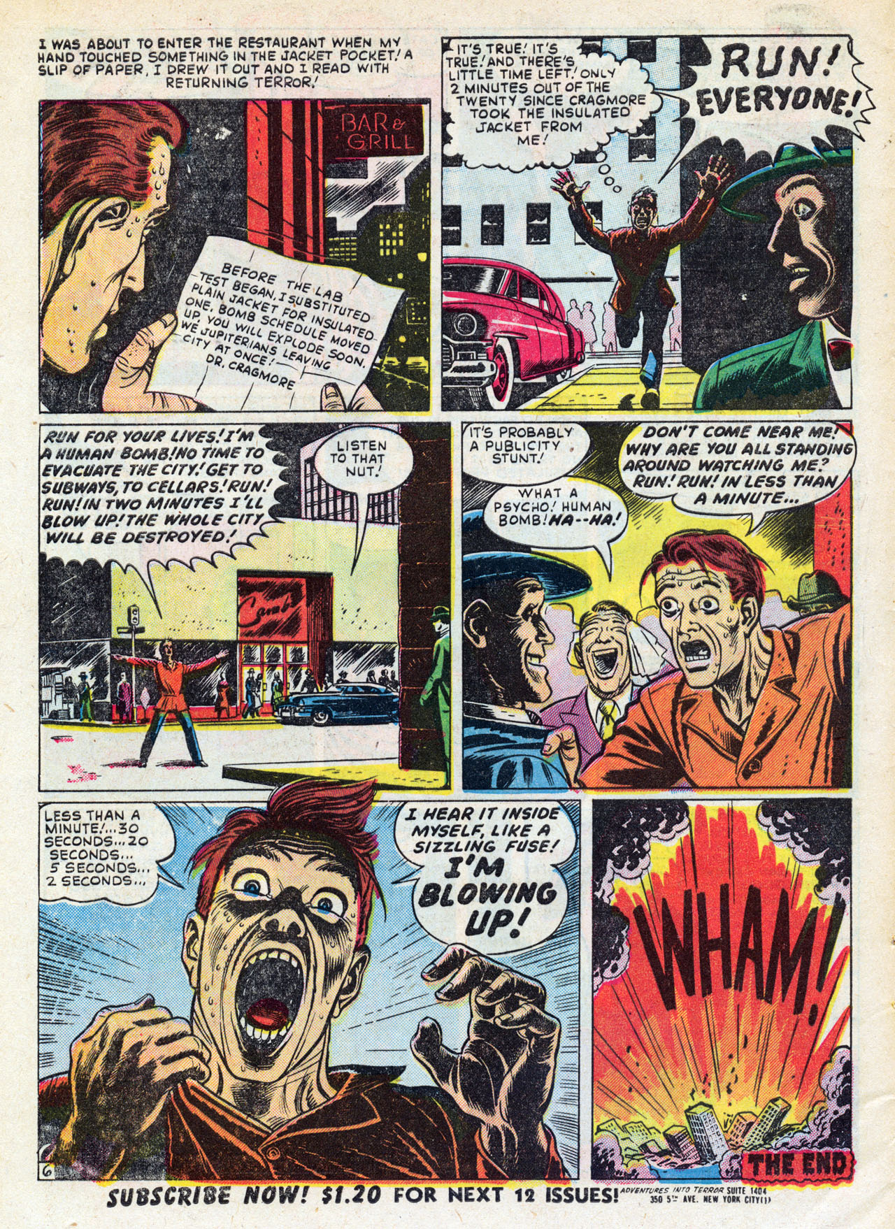 Read online Adventures into Terror comic -  Issue #5 - 8