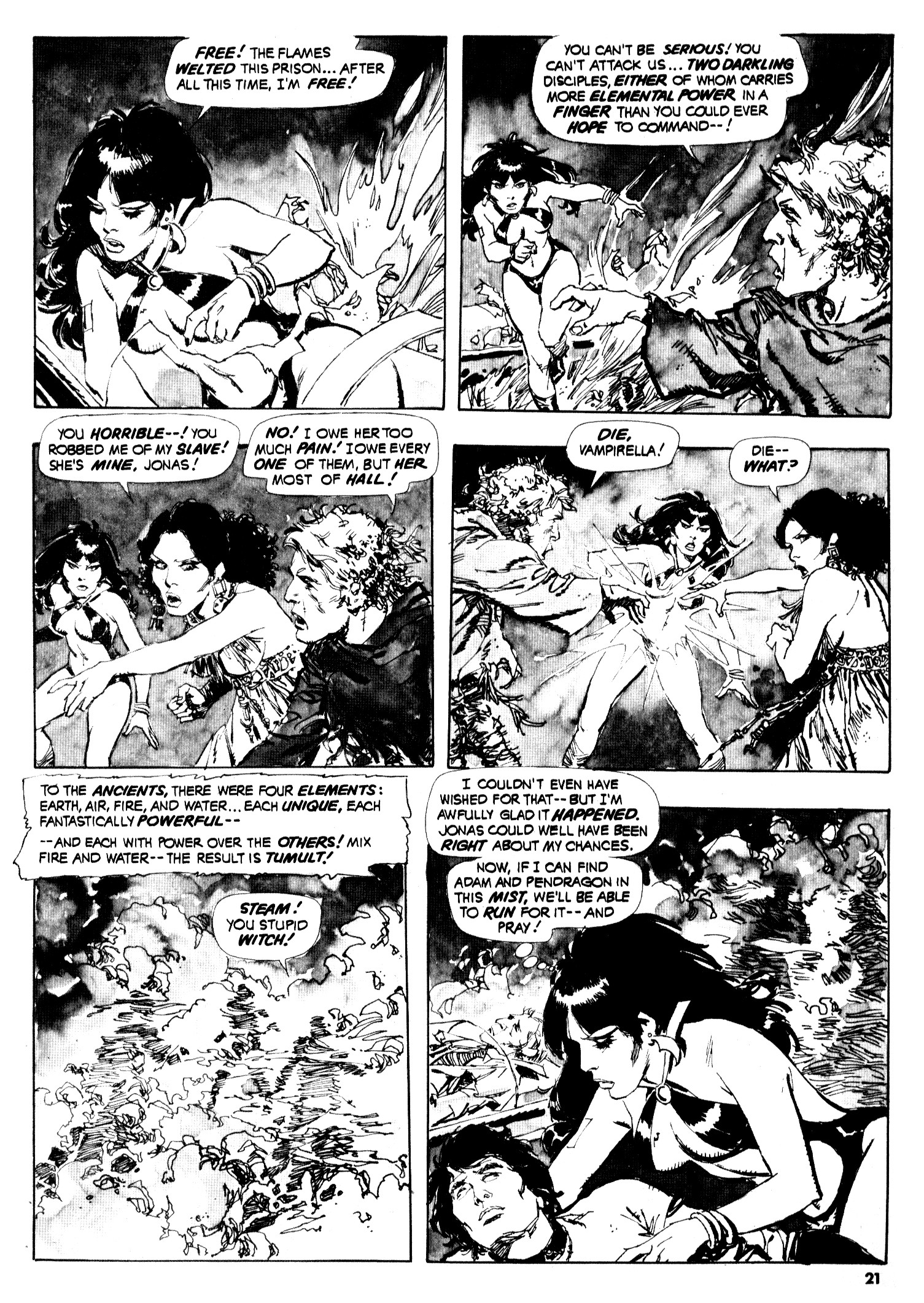 Read online Vampirella (1969) comic -  Issue #23 - 21