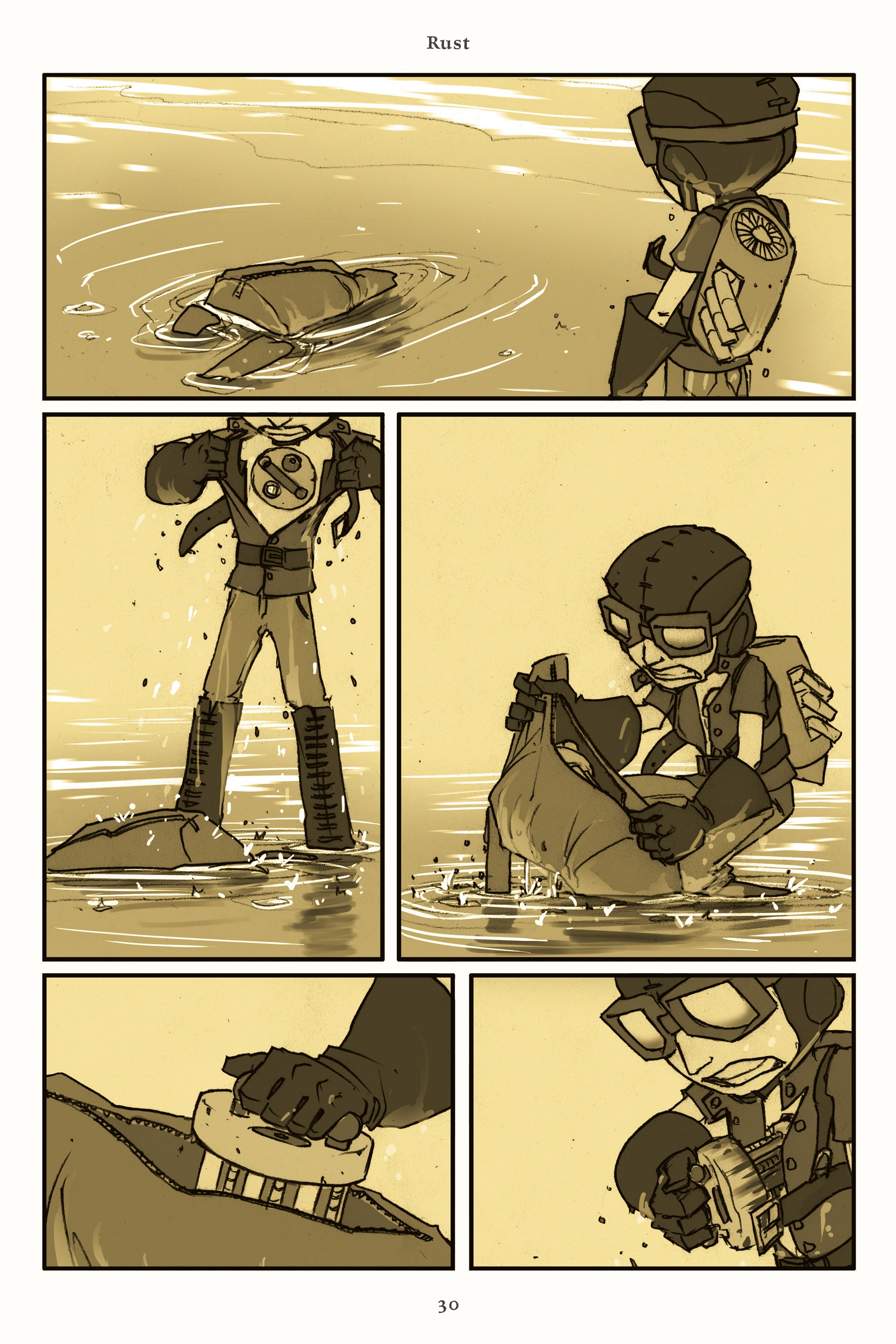 Read online Rust comic -  Issue # TPB 3 (Part 1) - 30