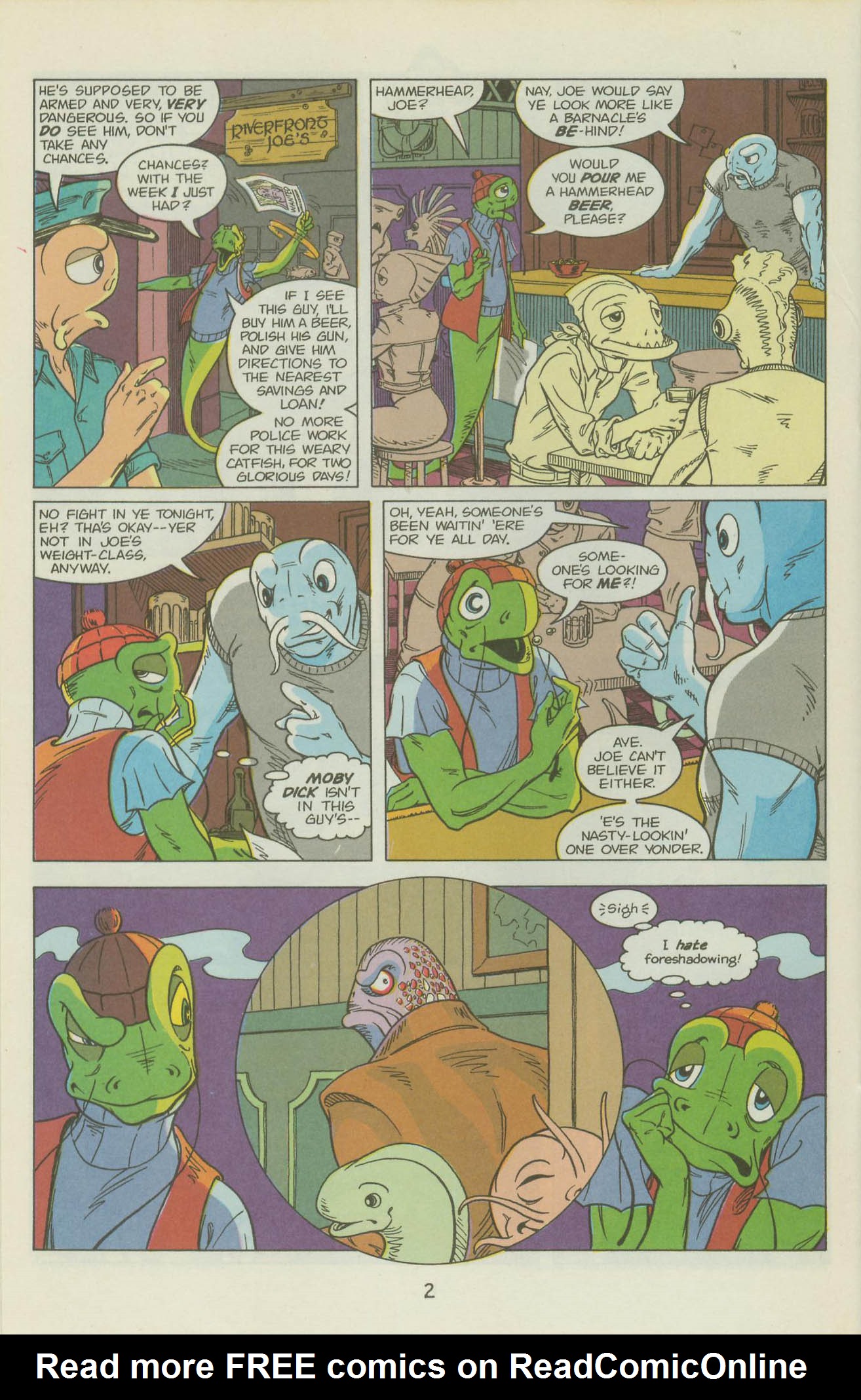 Read online The Fish Police comic -  Issue #17 - 25