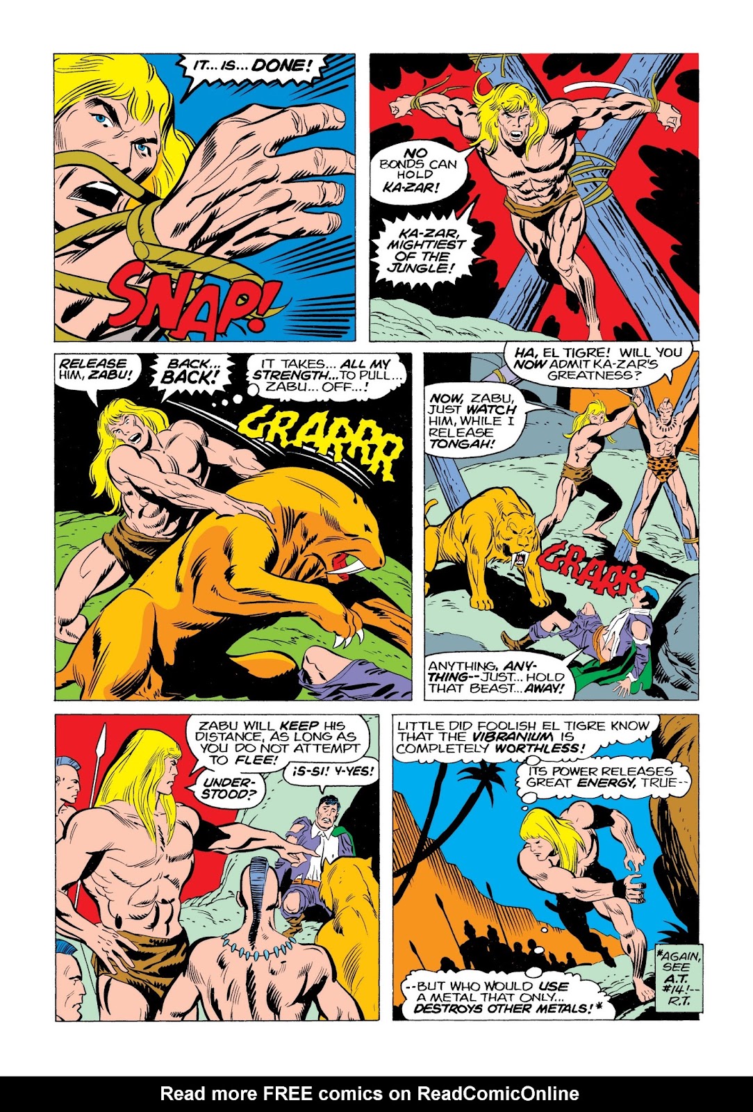Marvel Masterworks: Ka-Zar issue TPB 2 - Page 270