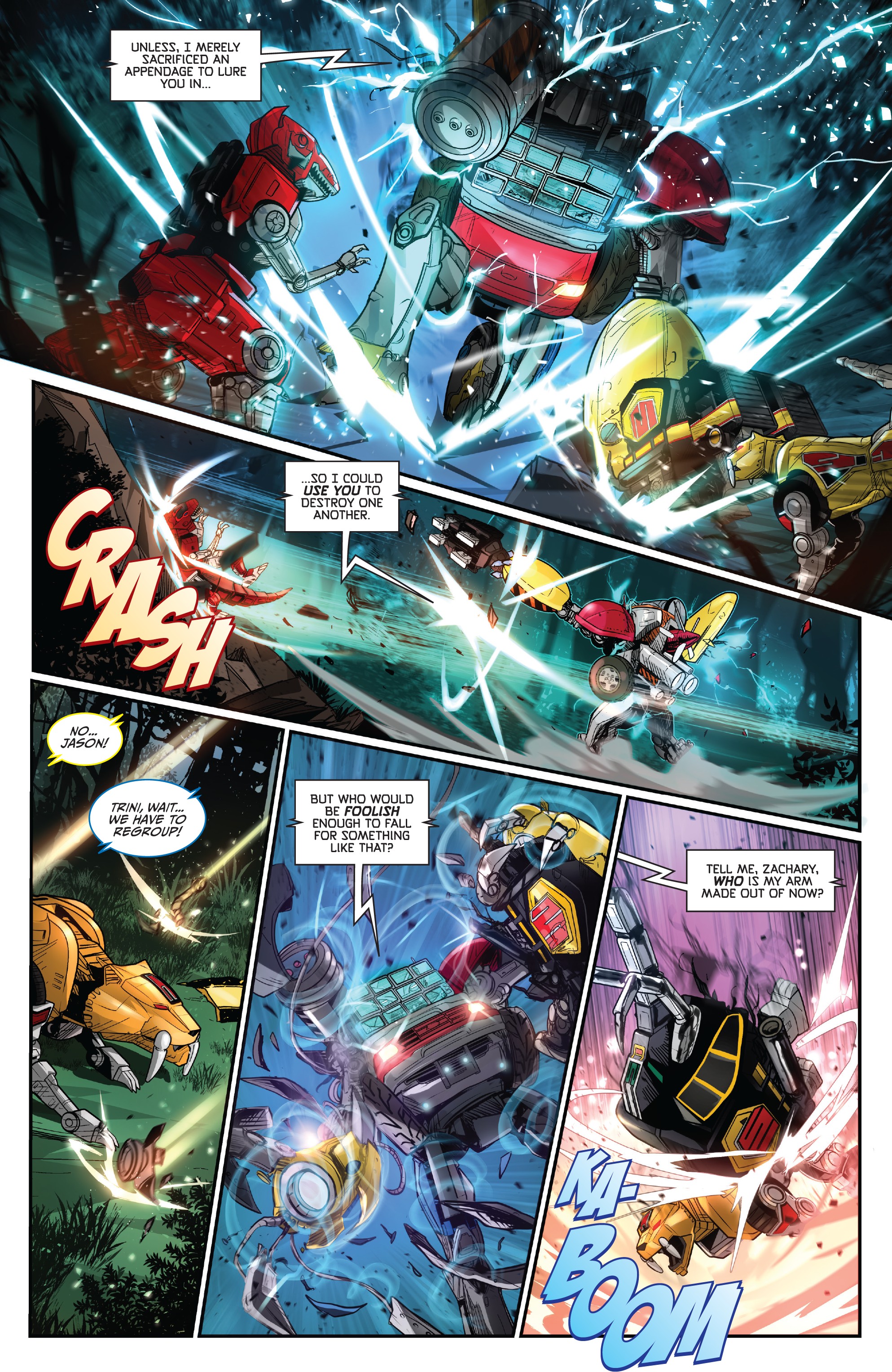 Read online Saban's Go Go Power Rangers: Forever Rangers comic -  Issue # Full - 10
