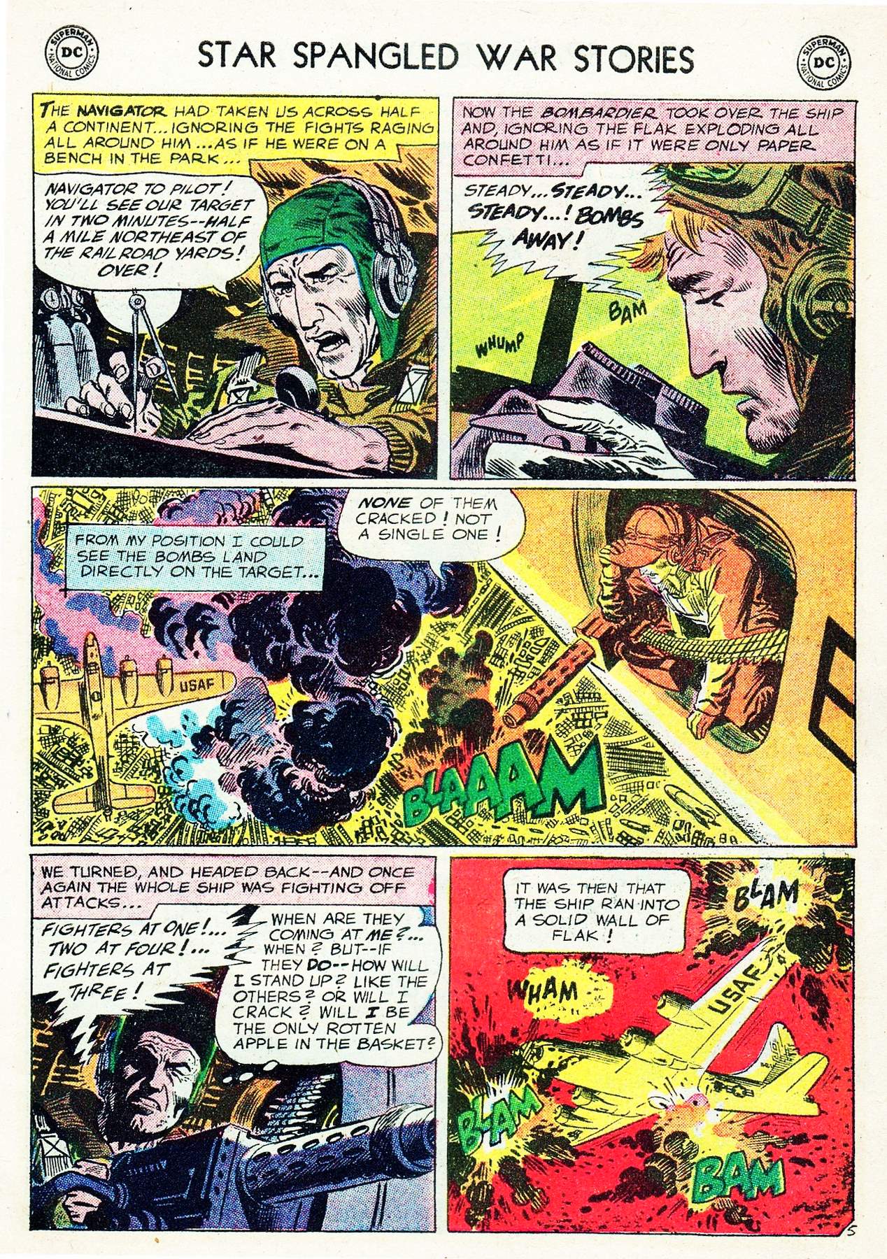 Read online Star Spangled War Stories (1952) comic -  Issue #58 - 7