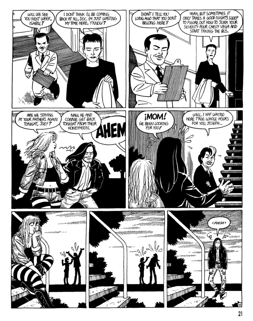 Read online Love and Rockets (1982) comic -  Issue #36 - 23