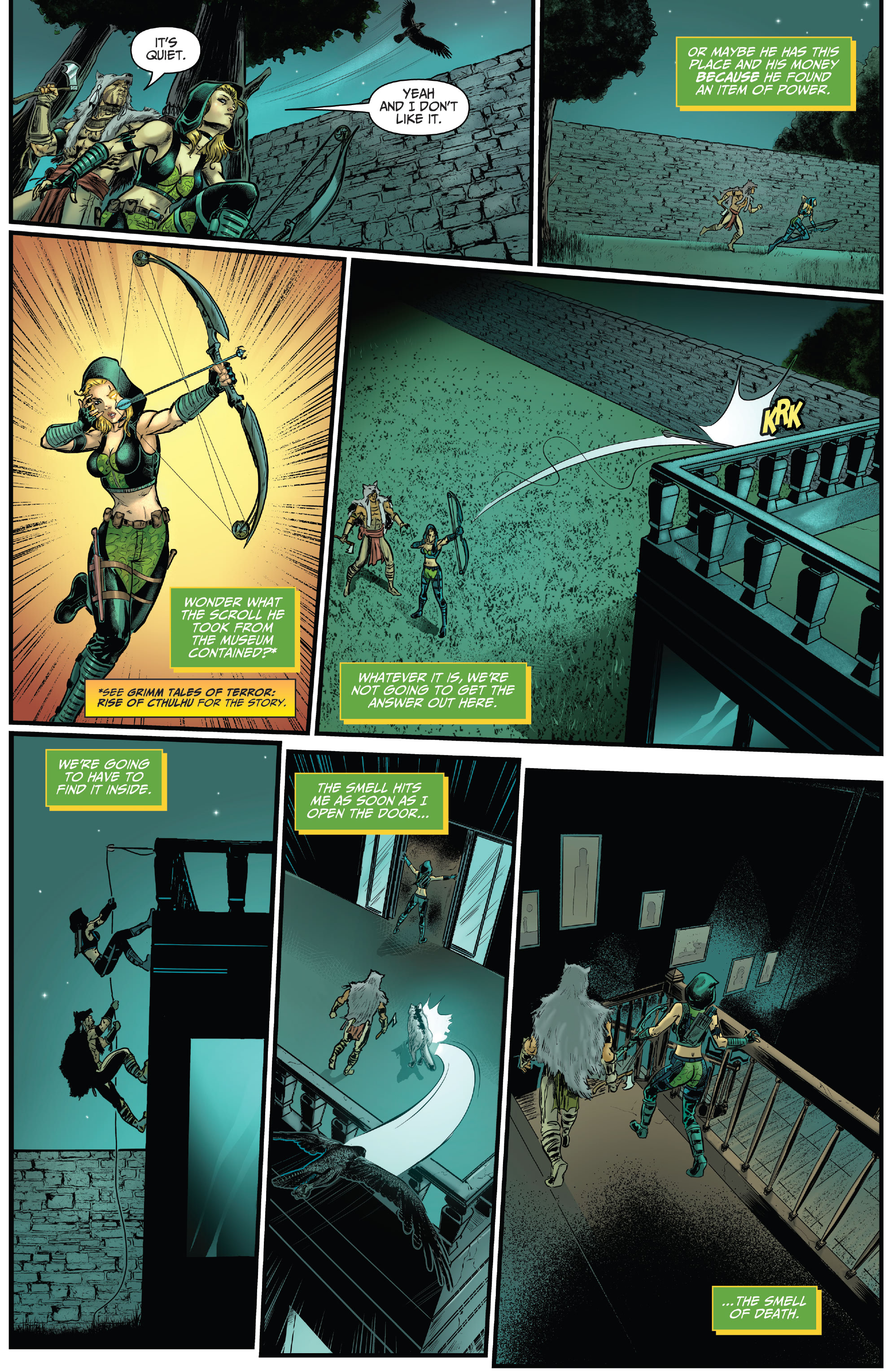 Read online Robyn Hood: The Crawling Chaos comic -  Issue # Full - 10