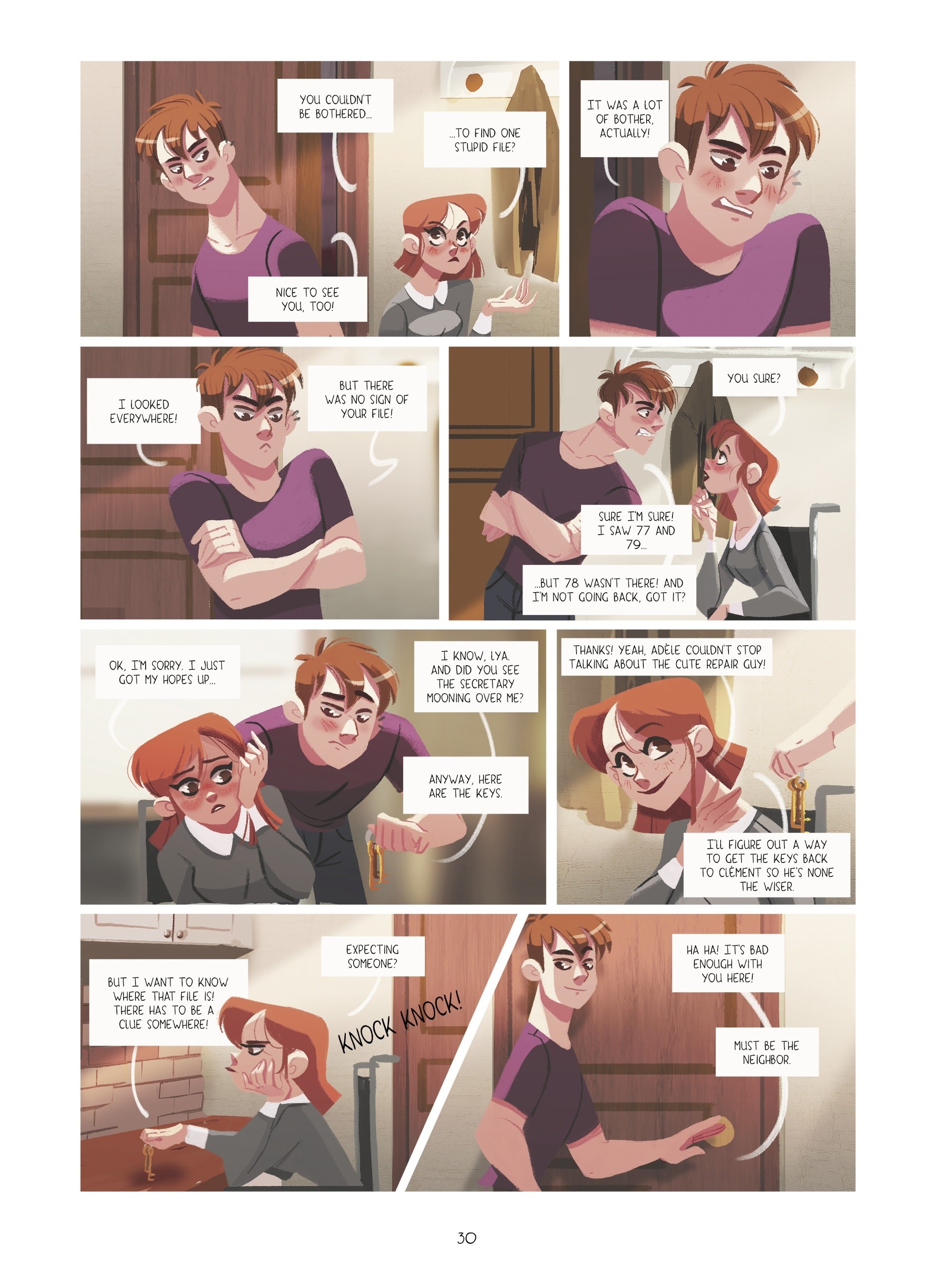 Read online Through Lya's Eyes comic -  Issue #1 - 30