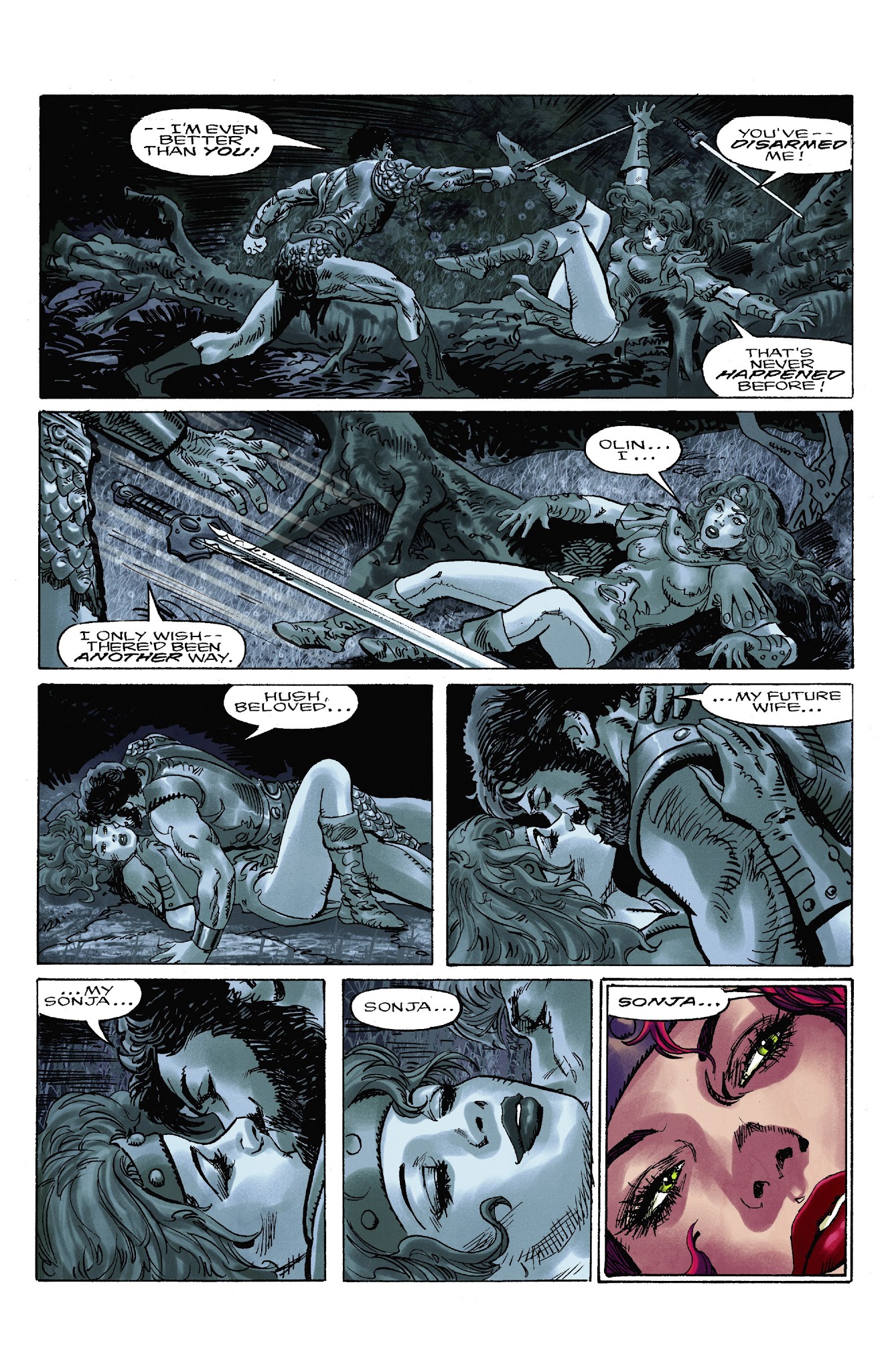 Read online Classic Red Sonja Re-Mastered comic -  Issue #4 - 7