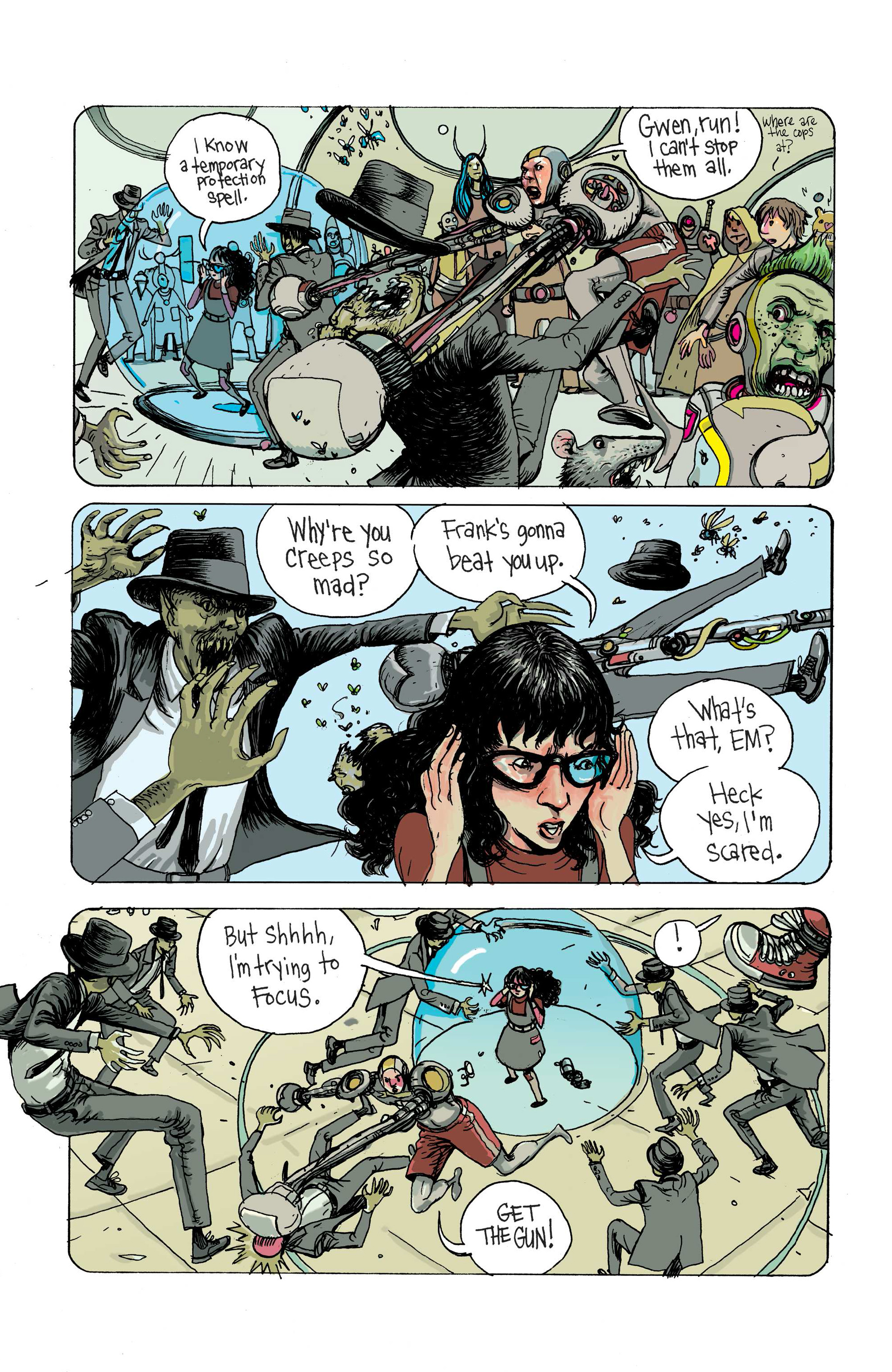 Read online Pop Gun War: Chain Letter comic -  Issue # TPB (Part 2) - 28