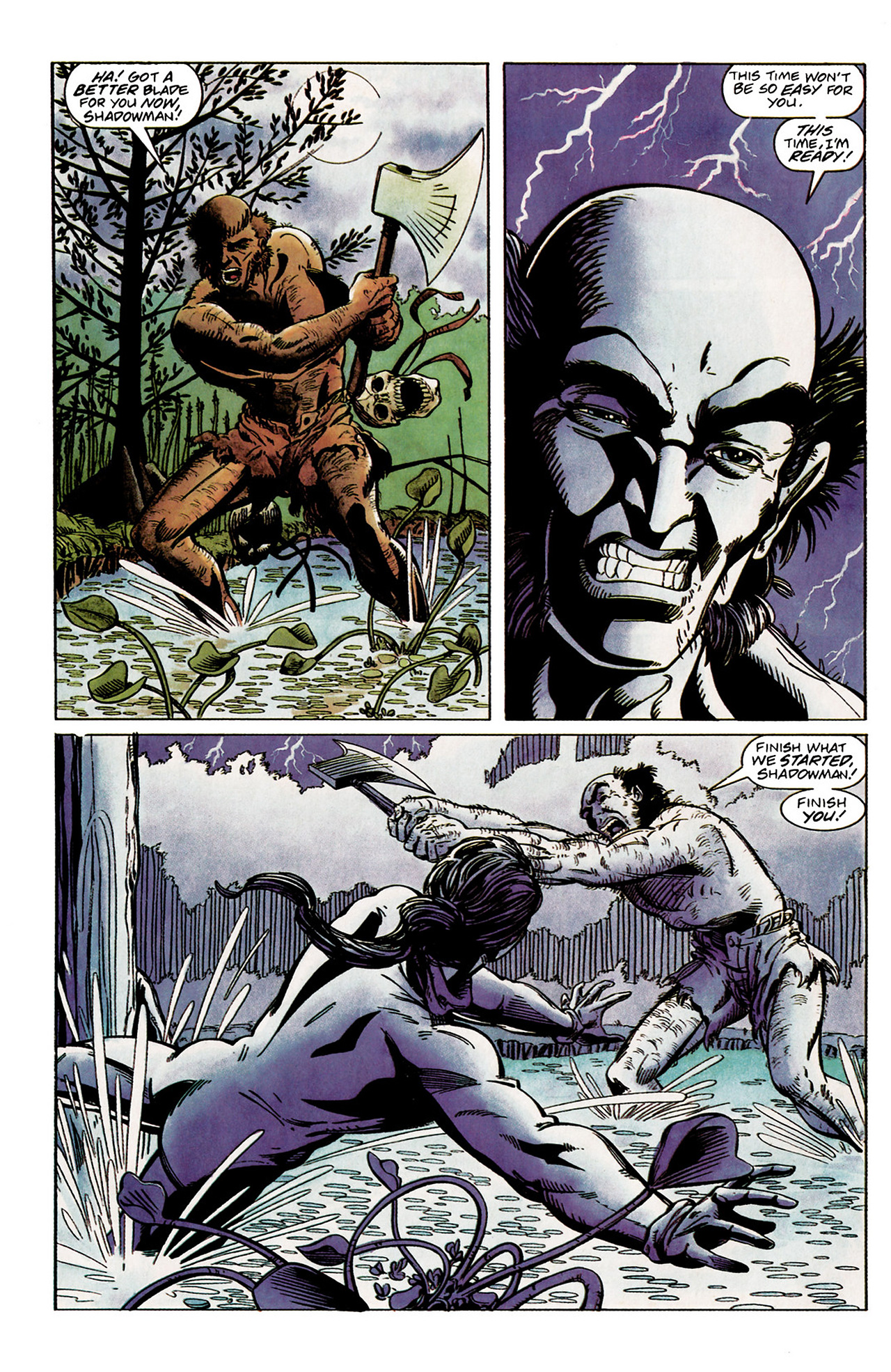 Read online Shadowman (1992) comic -  Issue #2 - 19
