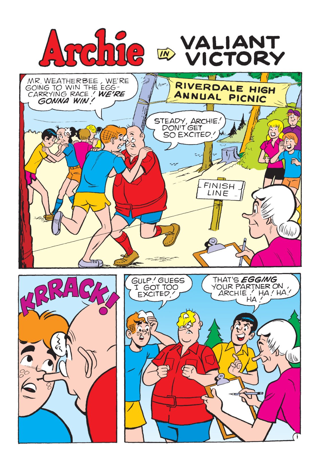 Read online Archie's Camp Tales comic -  Issue # TPB - 93
