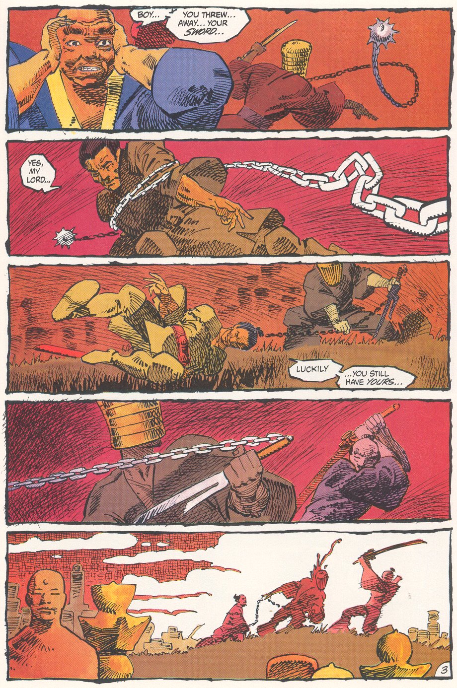 Read online Ronin (1983) comic -  Issue #1 - 5