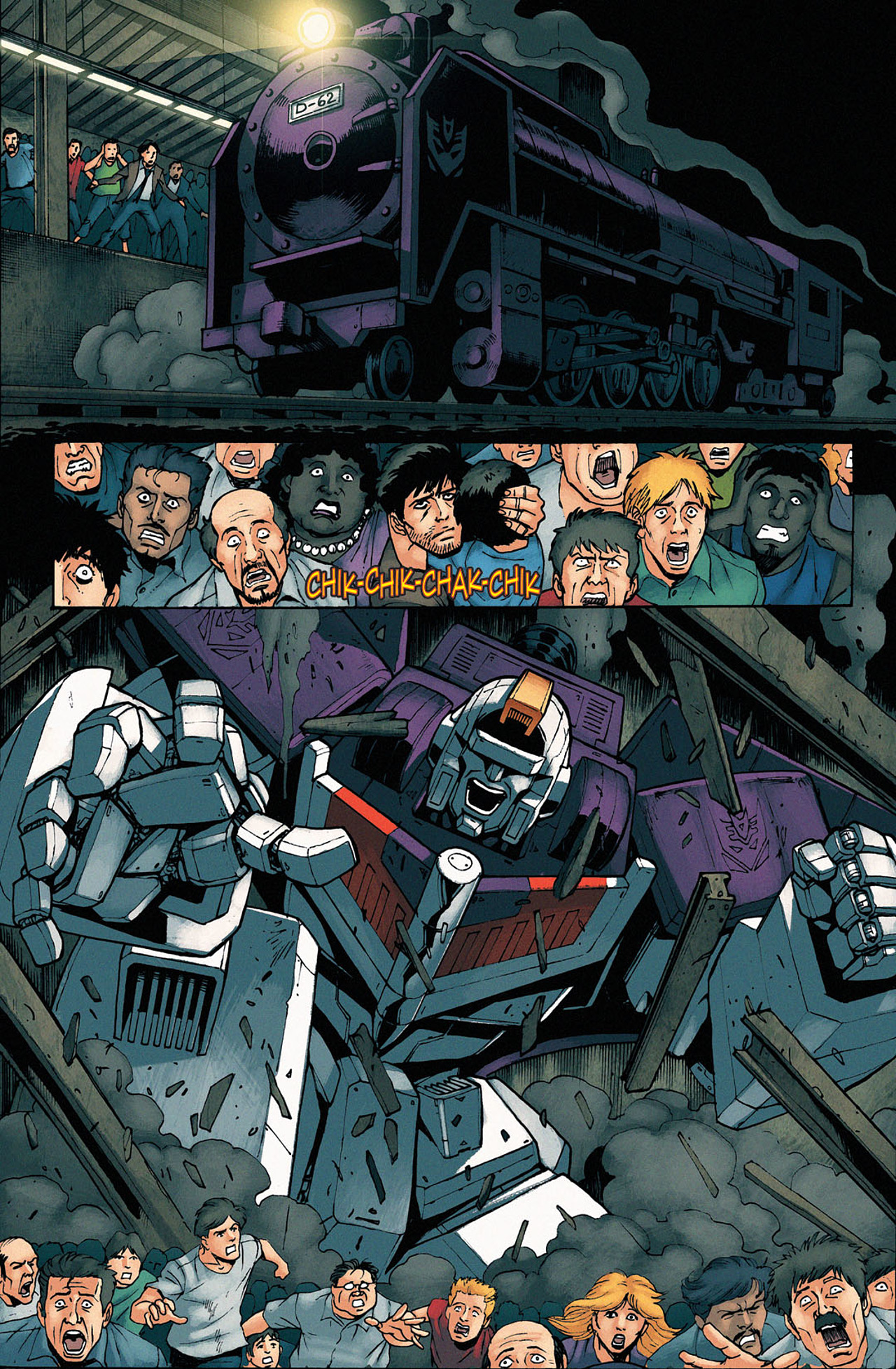 Read online The Transformers: All Hail Megatron comic -  Issue #3 - 8