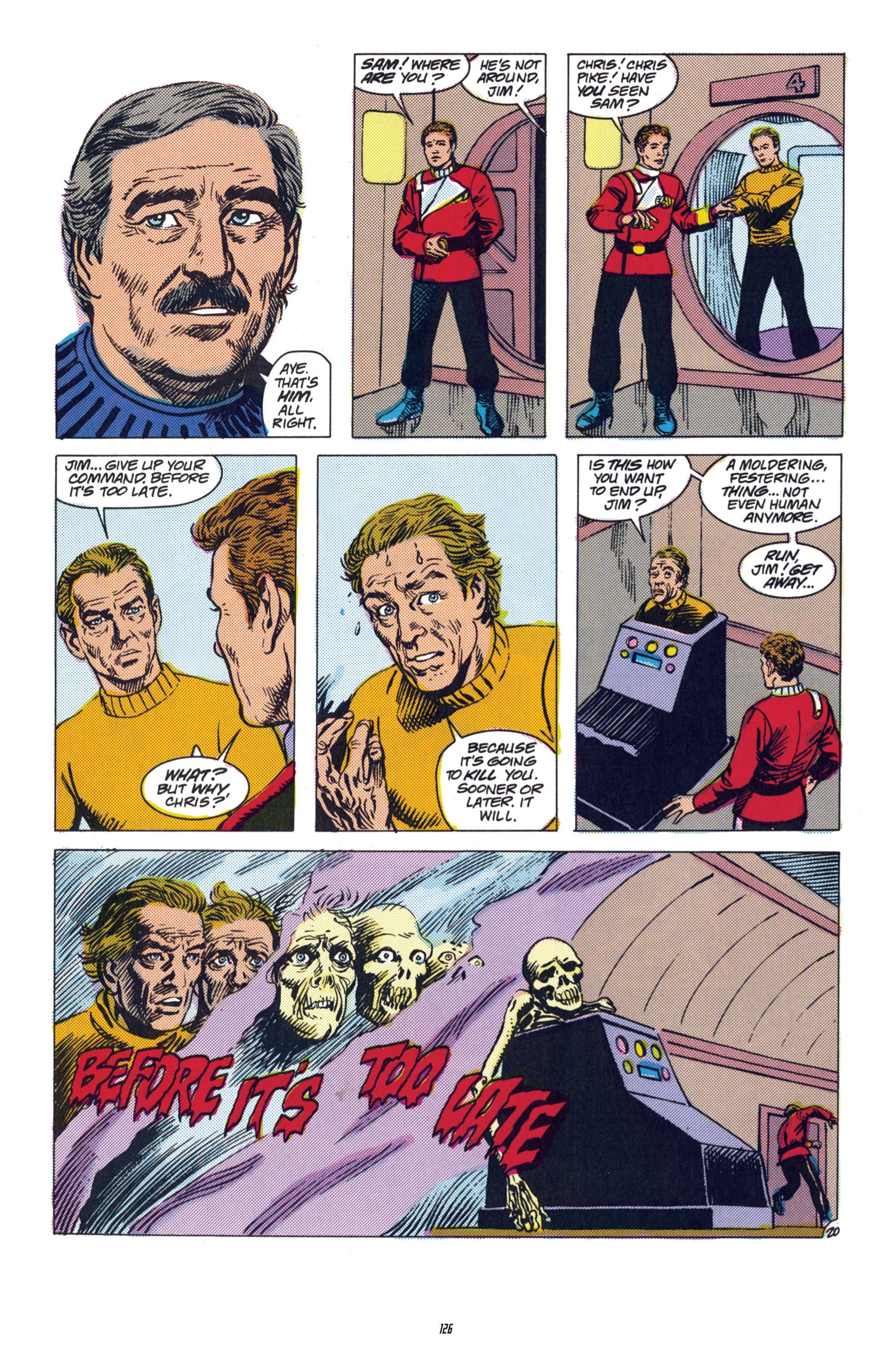 Read online Star Trek Classics comic -  Issue #5 - 123