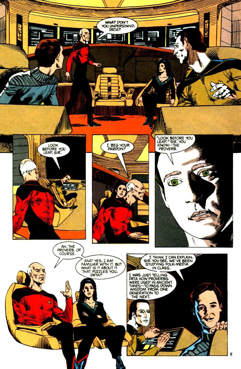 Read online Star Trek: The Next Generation (1989) comic -  Issue #3 - 9