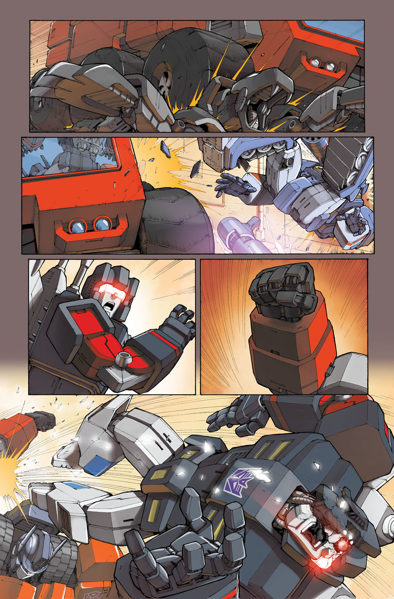 Read online The Transformers Ironhide comic Issue 1