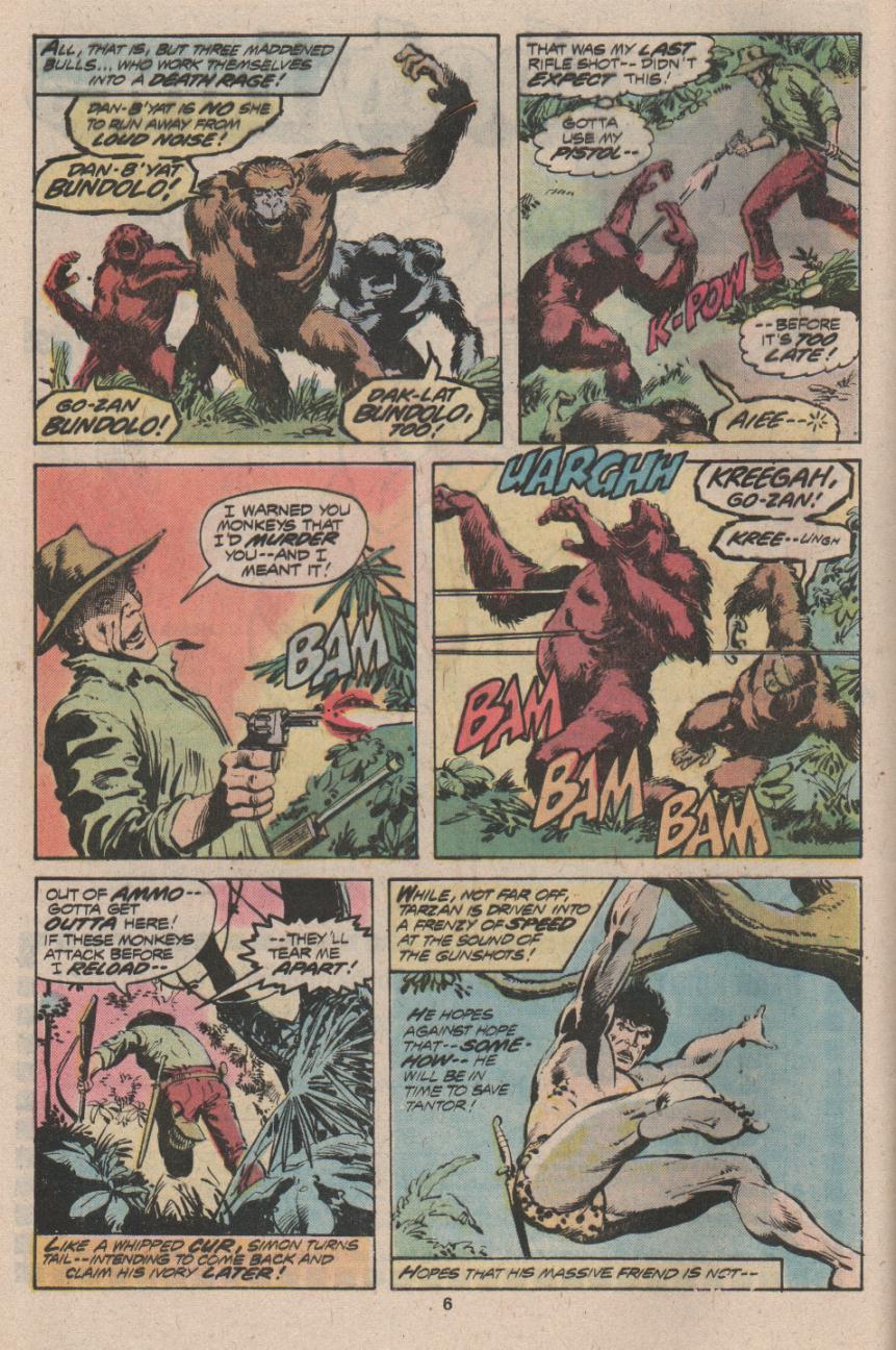 Read online Tarzan (1977) comic -  Issue #16 - 5