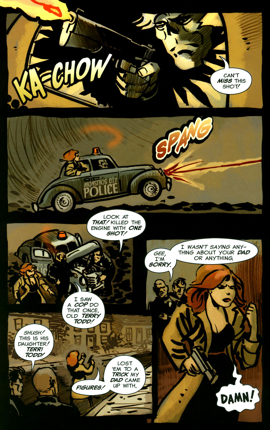Read online Frankenstein Mobster comic -  Issue #4 - 14