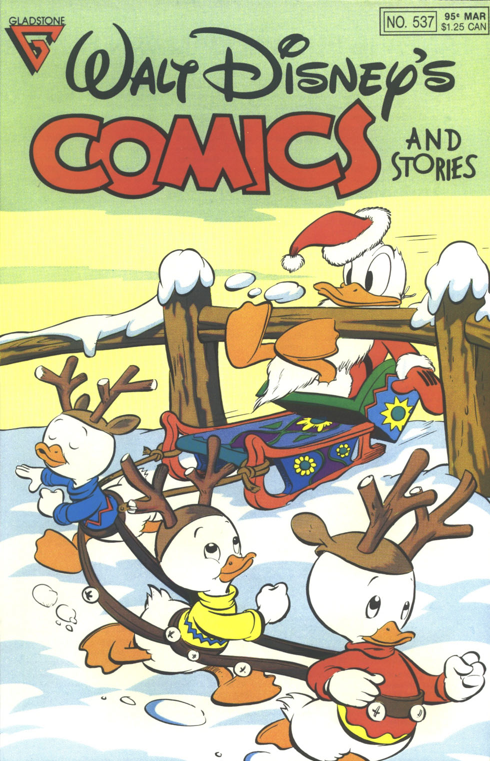 Read online Walt Disney's Comics and Stories comic -  Issue #537 - 1
