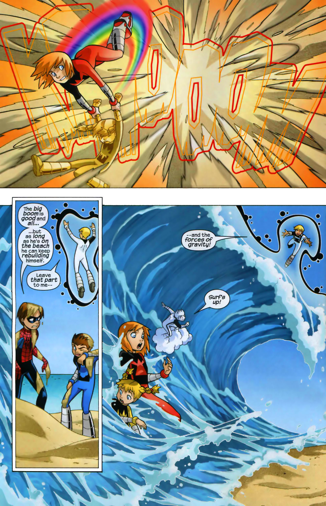 Spider Man And Power Pack Issue 2 Read Spider Man And Power Pack