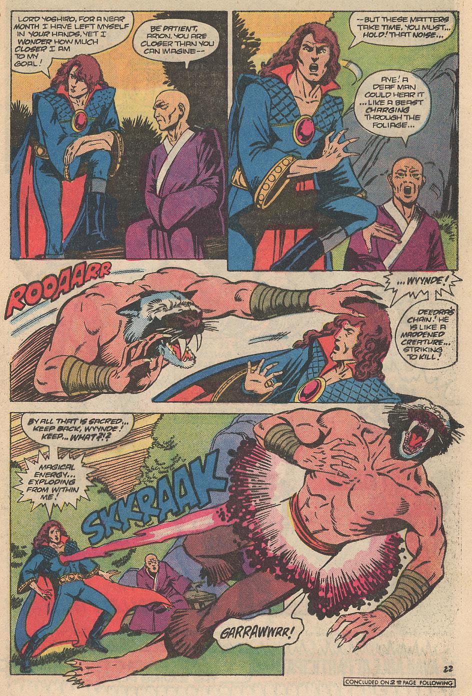 Read online Arion, Lord of Atlantis comic -  Issue #31 - 23