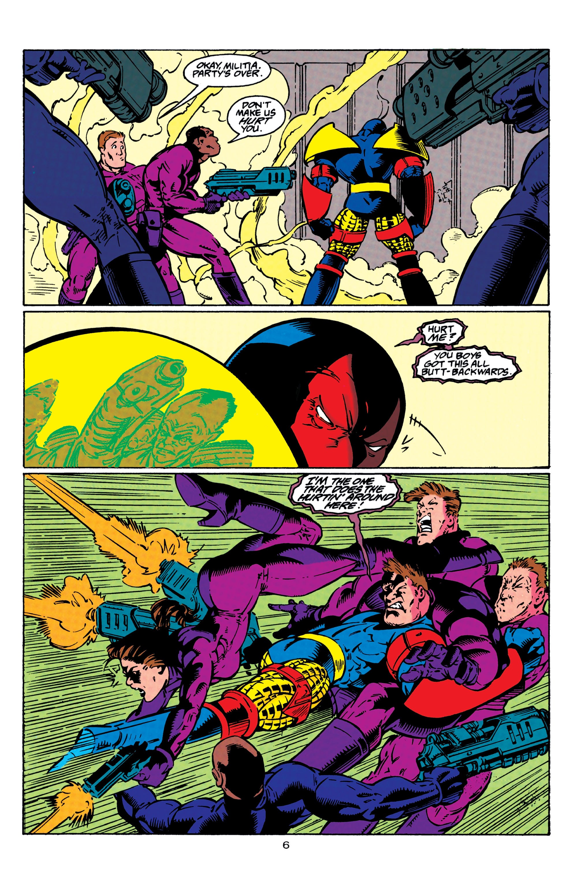 Read online Guy Gardner: Warrior comic -  Issue #18 - 6