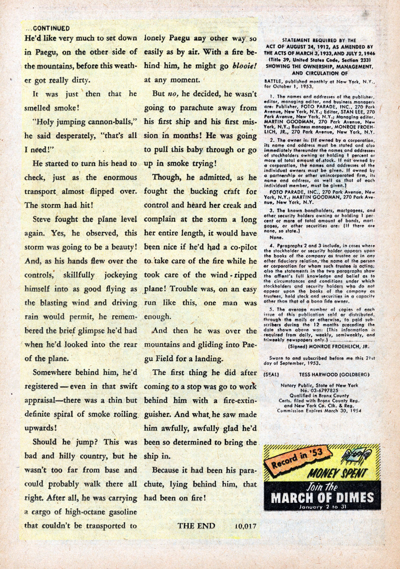 Read online Battle comic -  Issue #27 - 20
