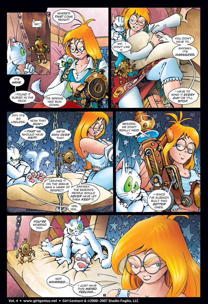 Read online Girl Genius (2002) comic -  Issue #4 - 79