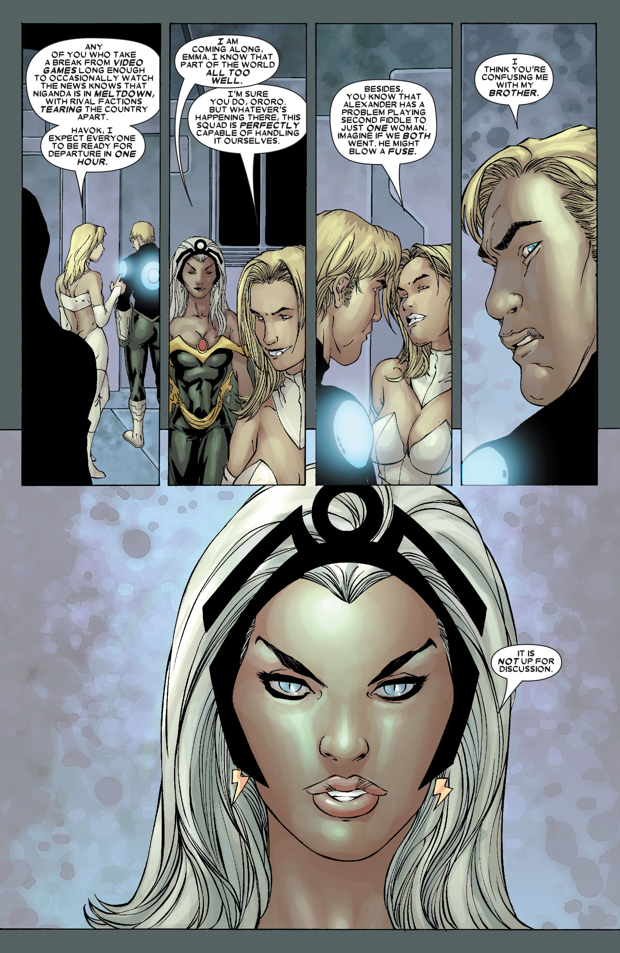 Read online X-Men/Black Panther: Wild Kingdom comic -  Issue # TPB - 9