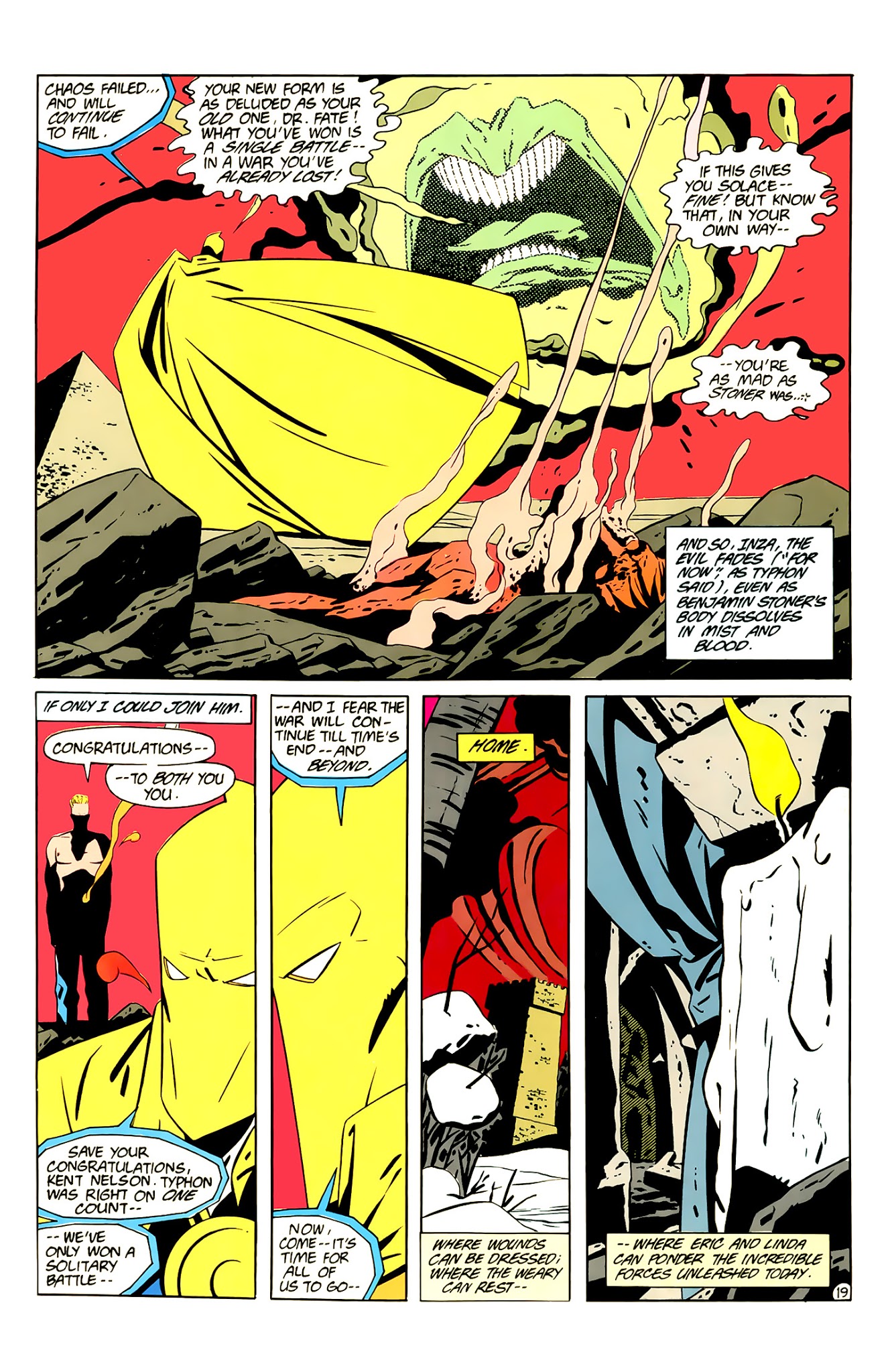 Read online Doctor Fate (1987) comic -  Issue #4 - 20