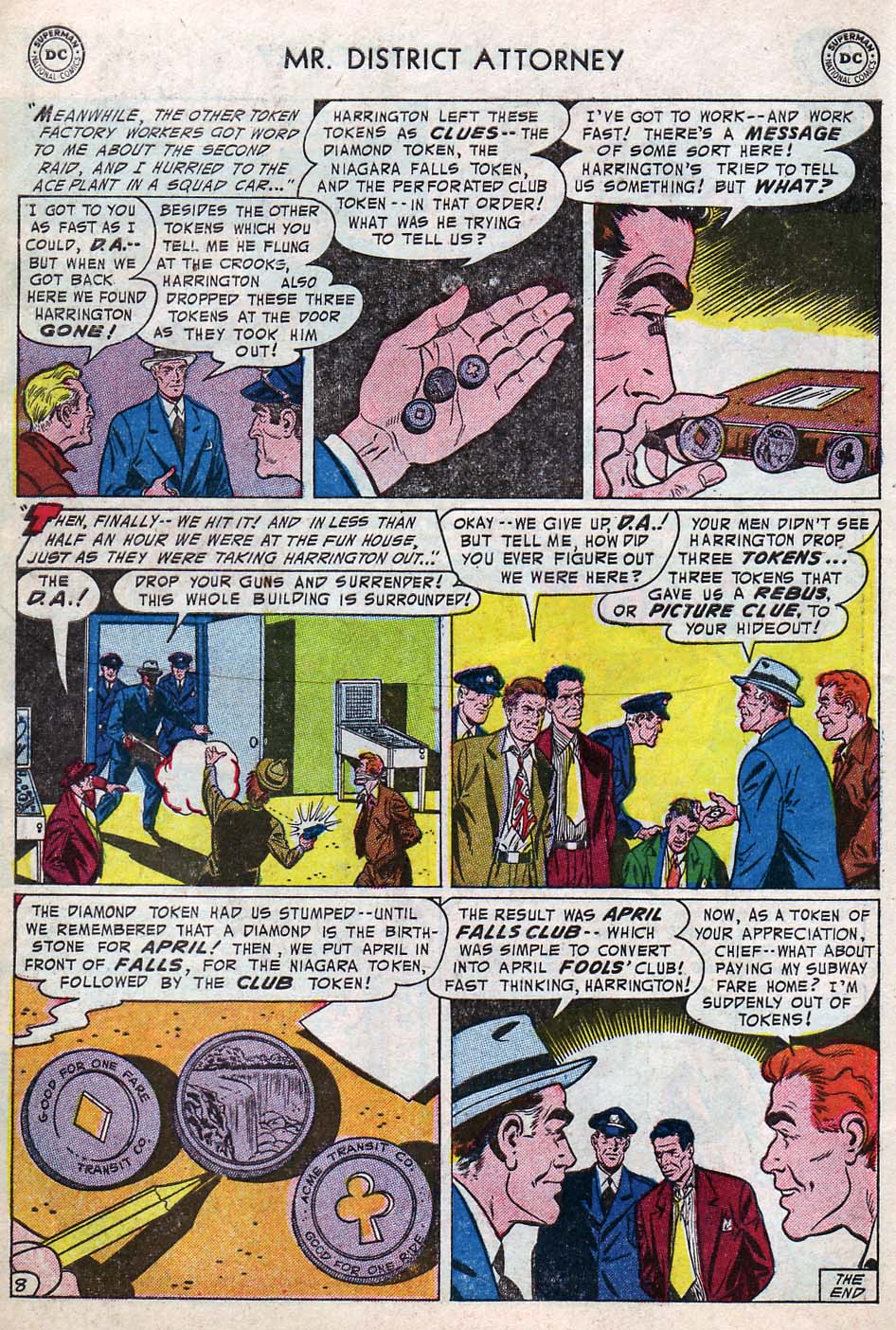 Read online Mr. District Attorney comic -  Issue #41 - 10