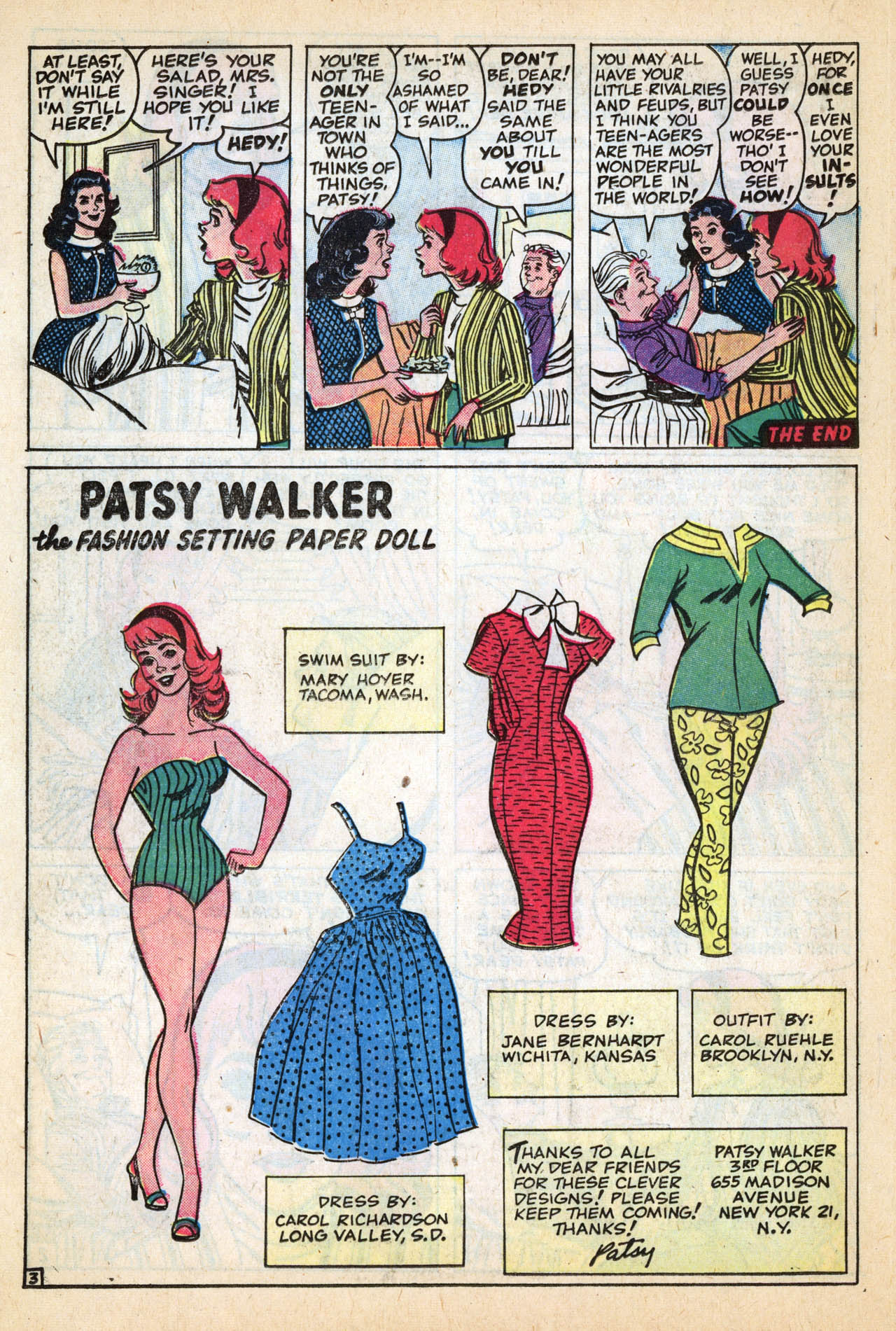 Read online Patsy and Hedy comic -  Issue #61 - 18