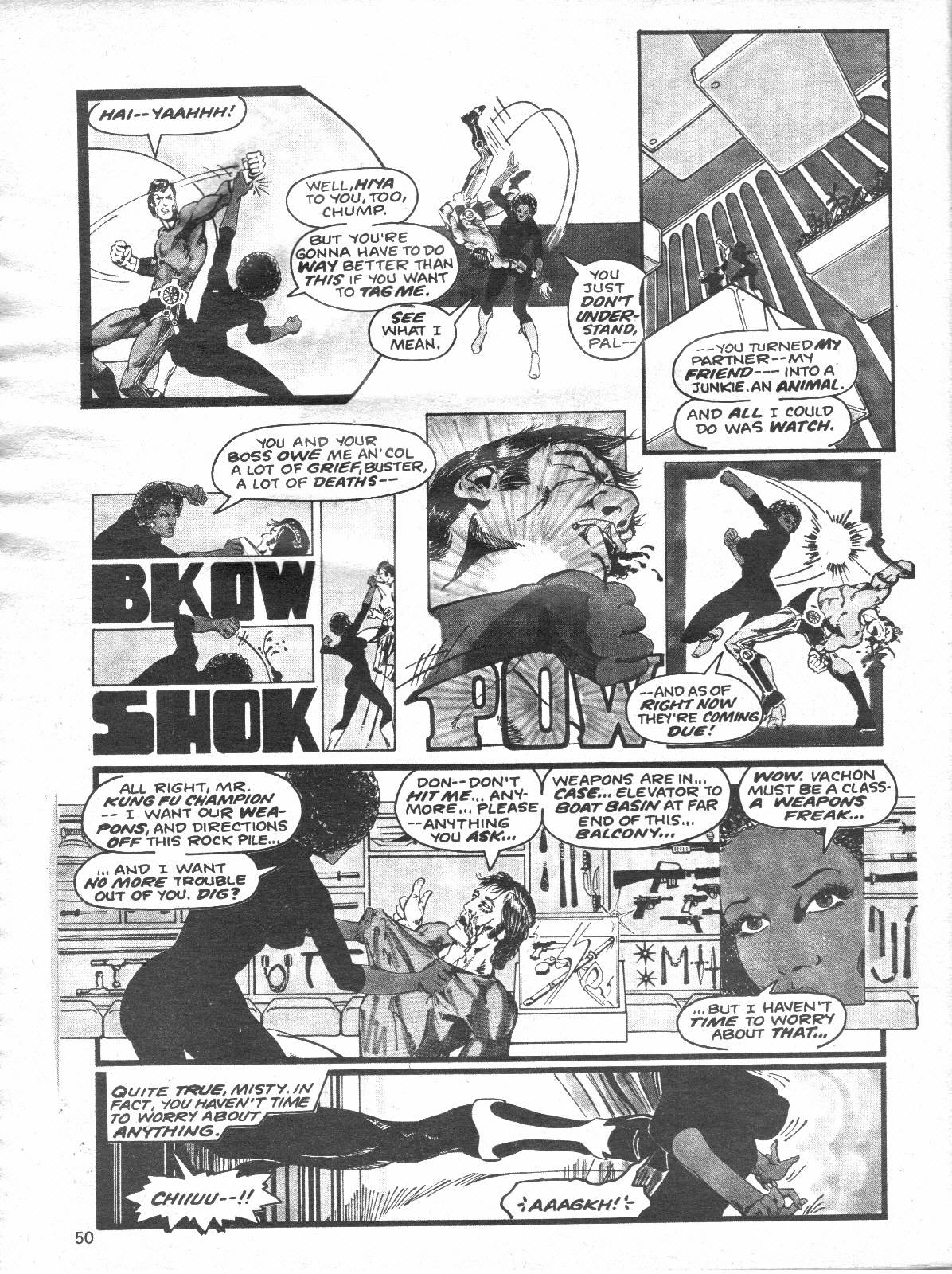 Read online The Deadly Hands of Kung Fu comic -  Issue #33 - 49