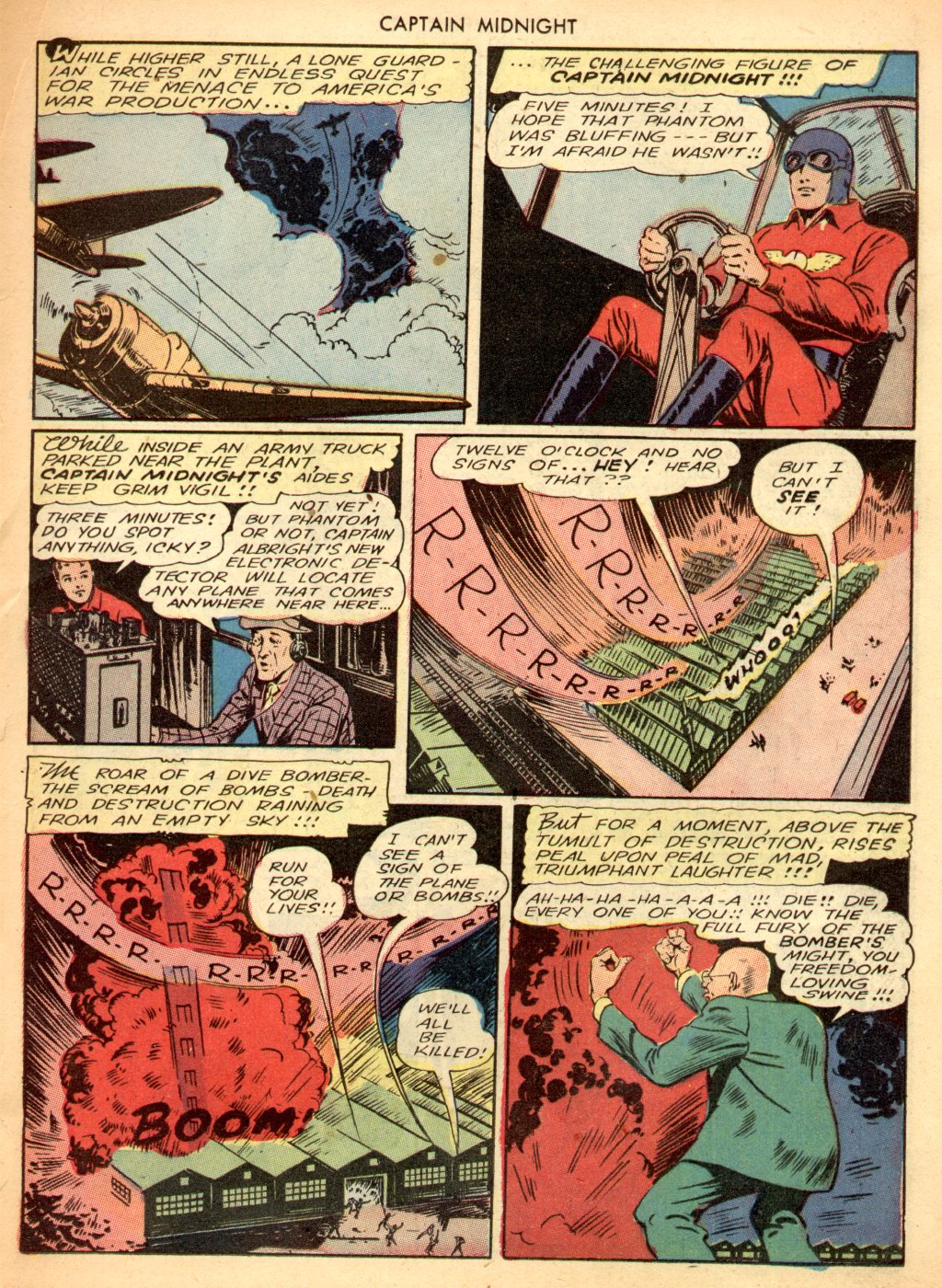 Read online Captain Midnight (1942) comic -  Issue #3 - 7
